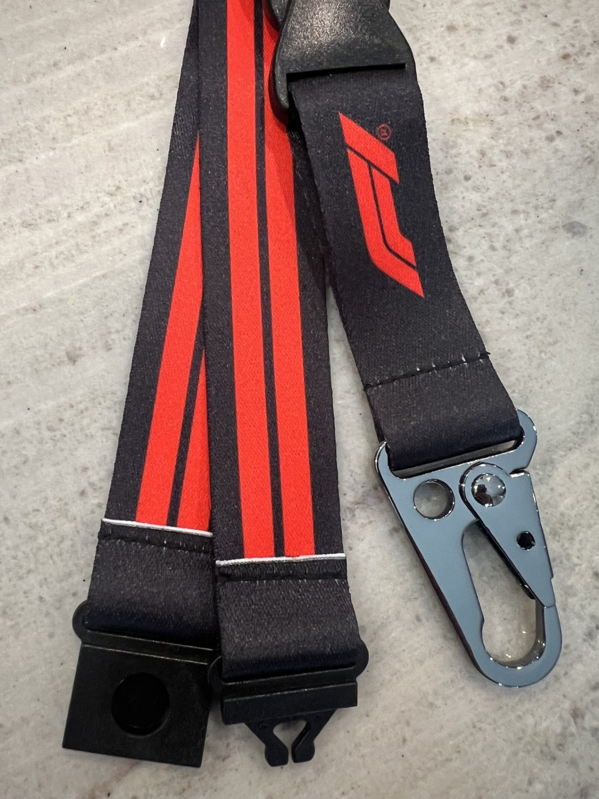 Formula 1 F1 Logo Lanyard – Black/Red