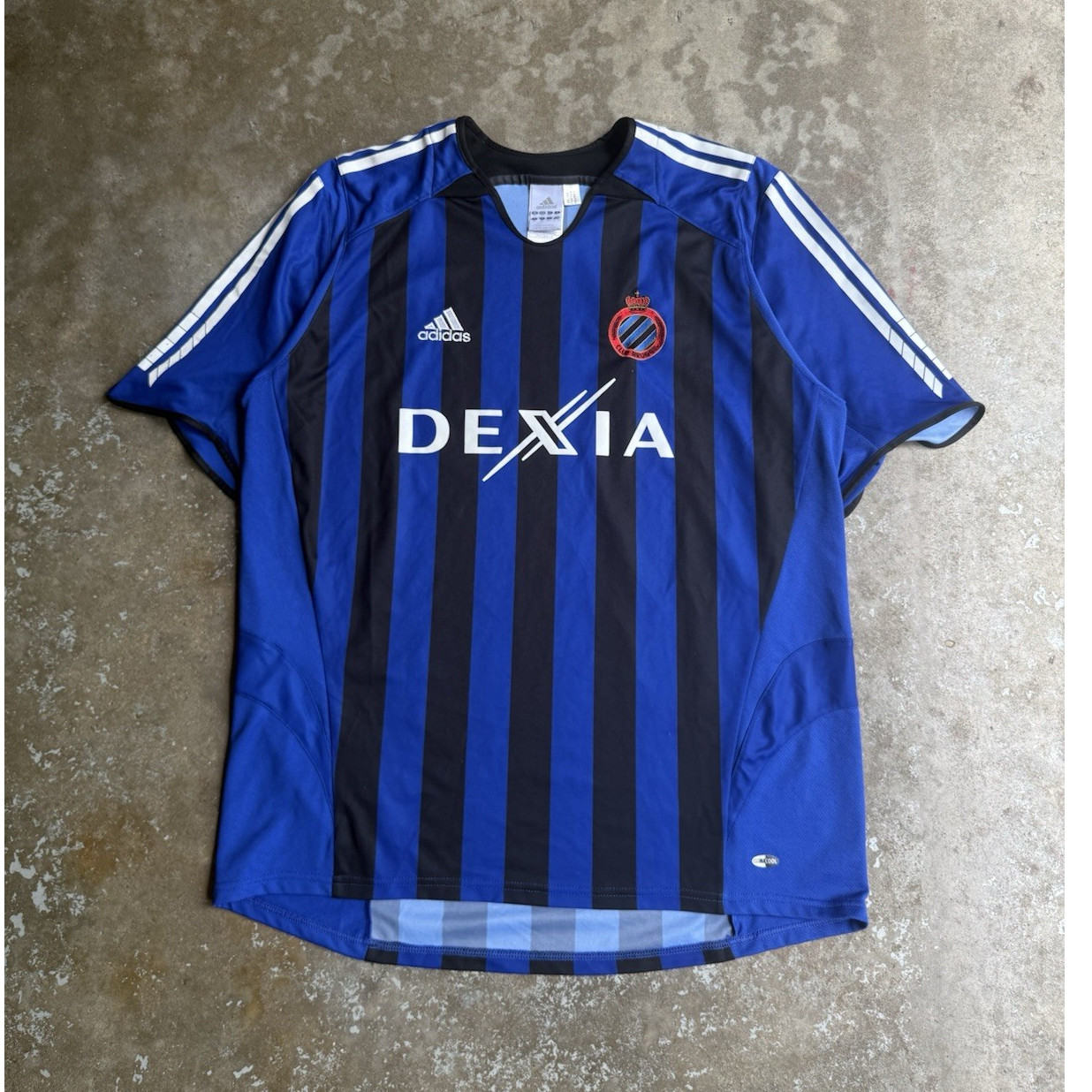 Rare Vintage Adidas 2005-2007 Club Brugge KV Home Kit Soccer Jersey