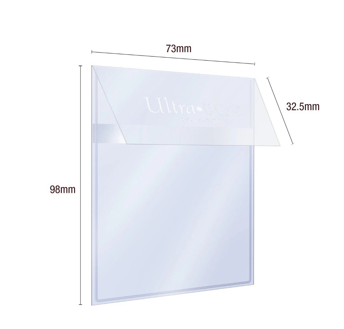 (100-Pack) Ultra-Pro Card Preservers Resealable Combo Card Holder Semi Rigid