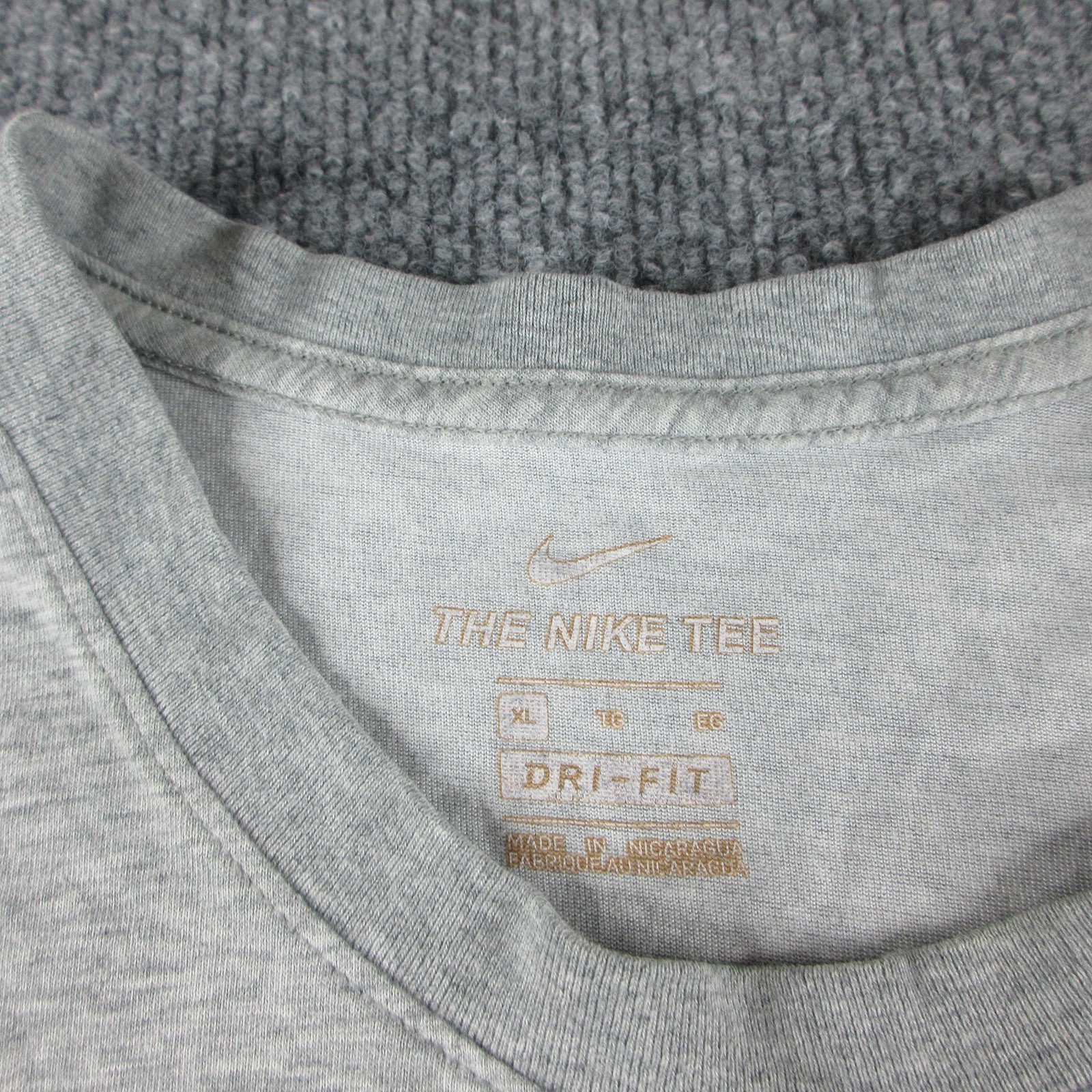 Nike United States Olympic Team Shirt Mens XL Gray Dri-FIT Graphic Tee