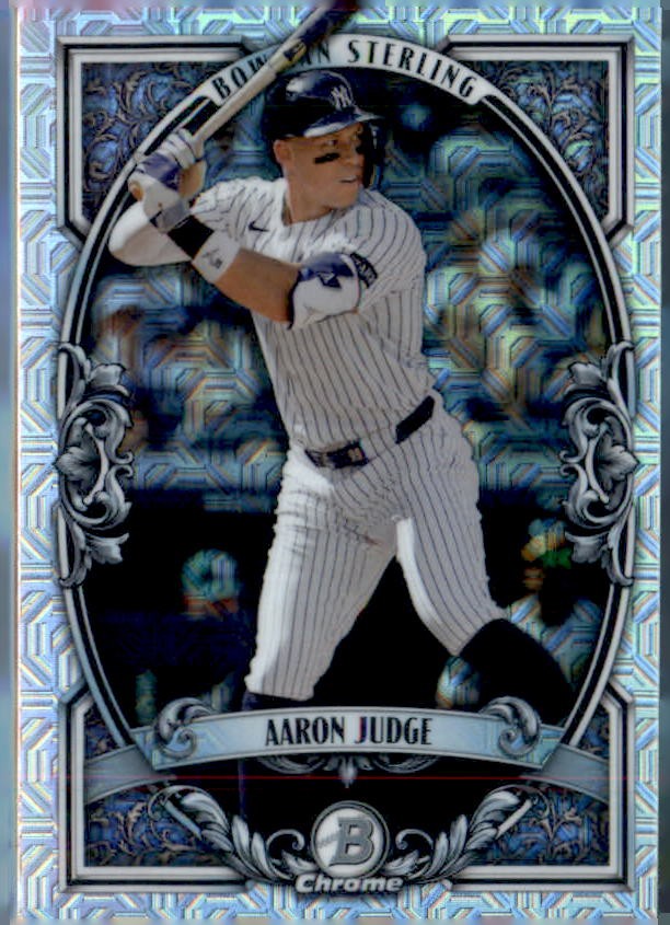 2026 Bowman #BST-4 Aaron Judge Bowman Sterling Mojo Refractors