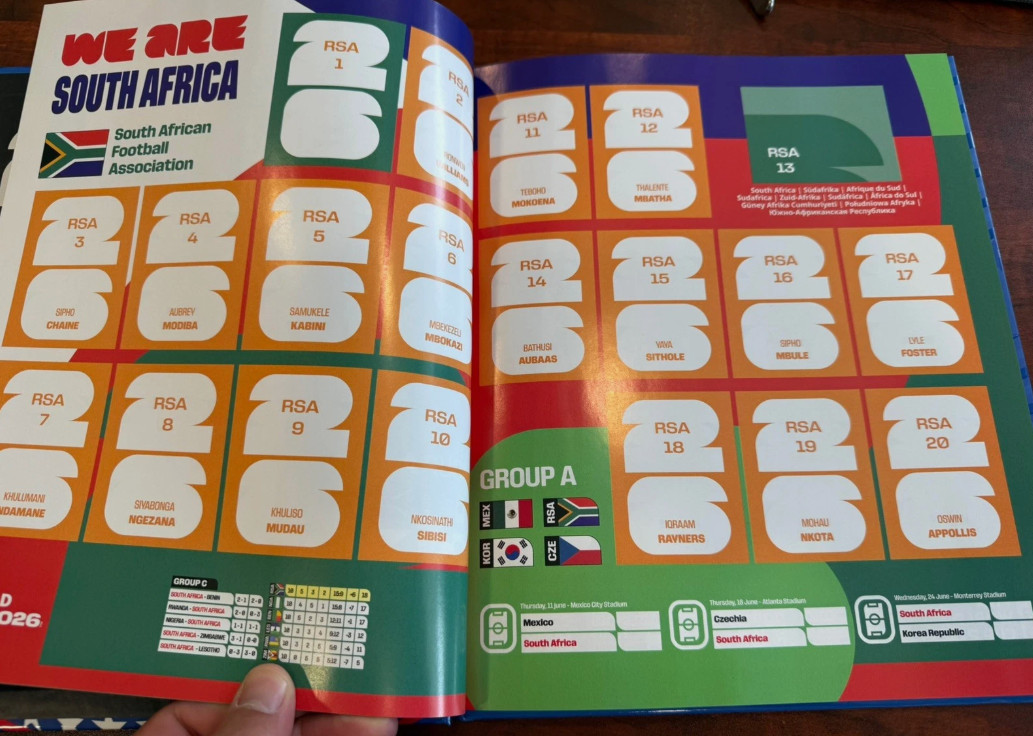 2026 Panini FIFA World Cup Hardcover Album USA 1 of 2026 Edition Limited