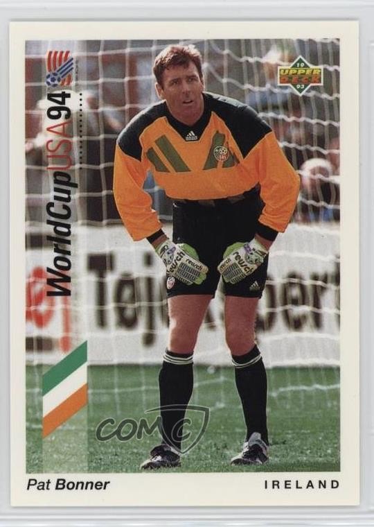1993 Upper Deck World Cup 94 Preview Spanish/Italian Pat Bonner #9 2k3