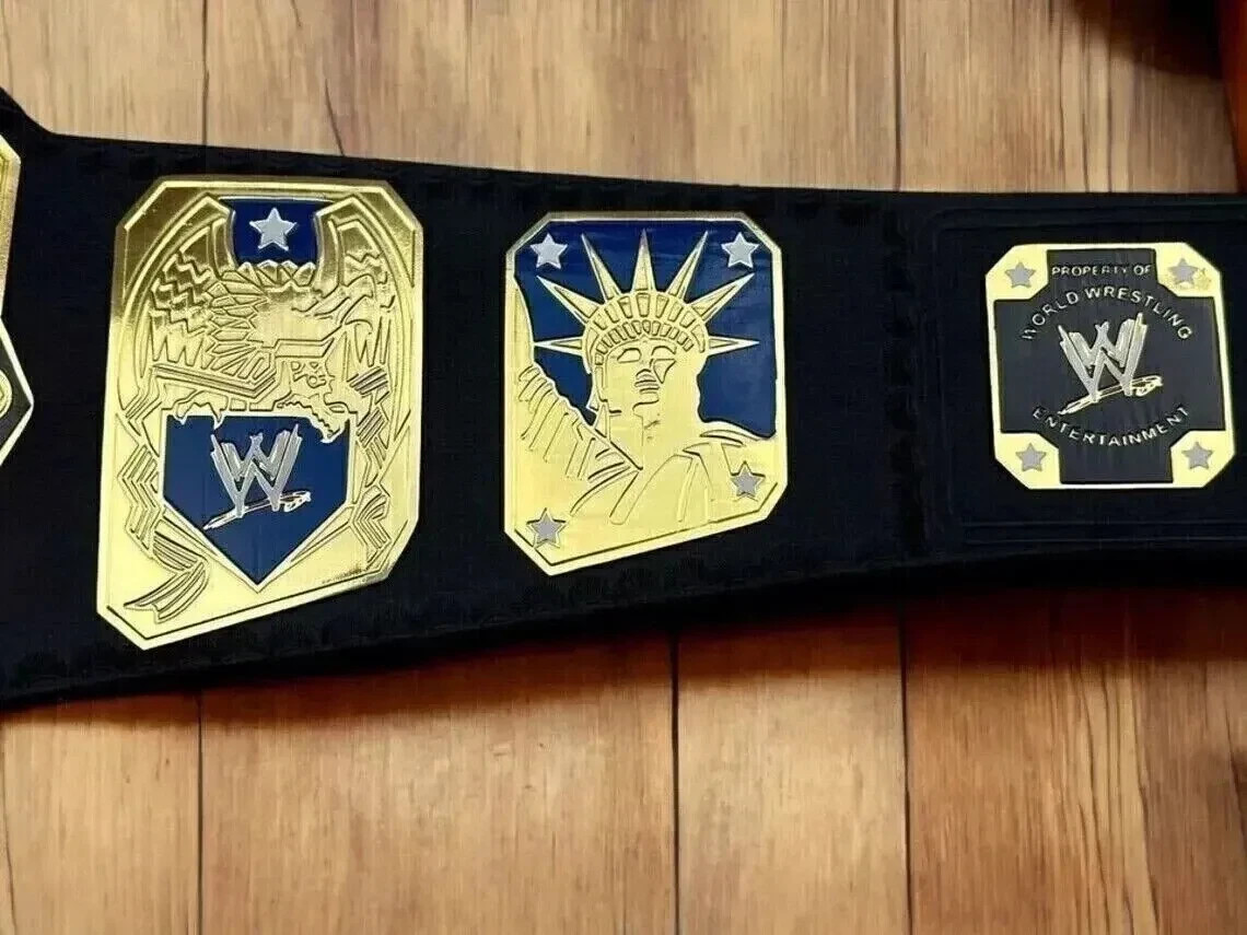 NEW United States Championship Title Belt Adult Size Replica 2MM WWE Wrestling