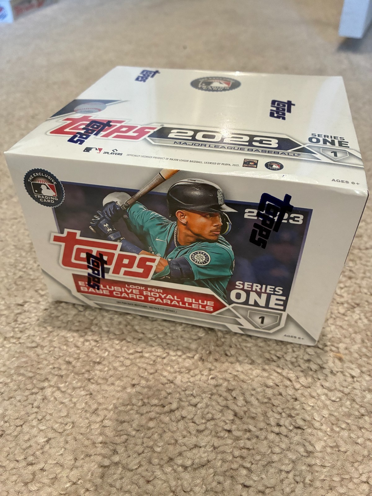 2023 TOPPS SERIES 1 BASEBALL SEALED RETAIL BOX 24 PACKS 384 CARDS WITH FREE SHIP