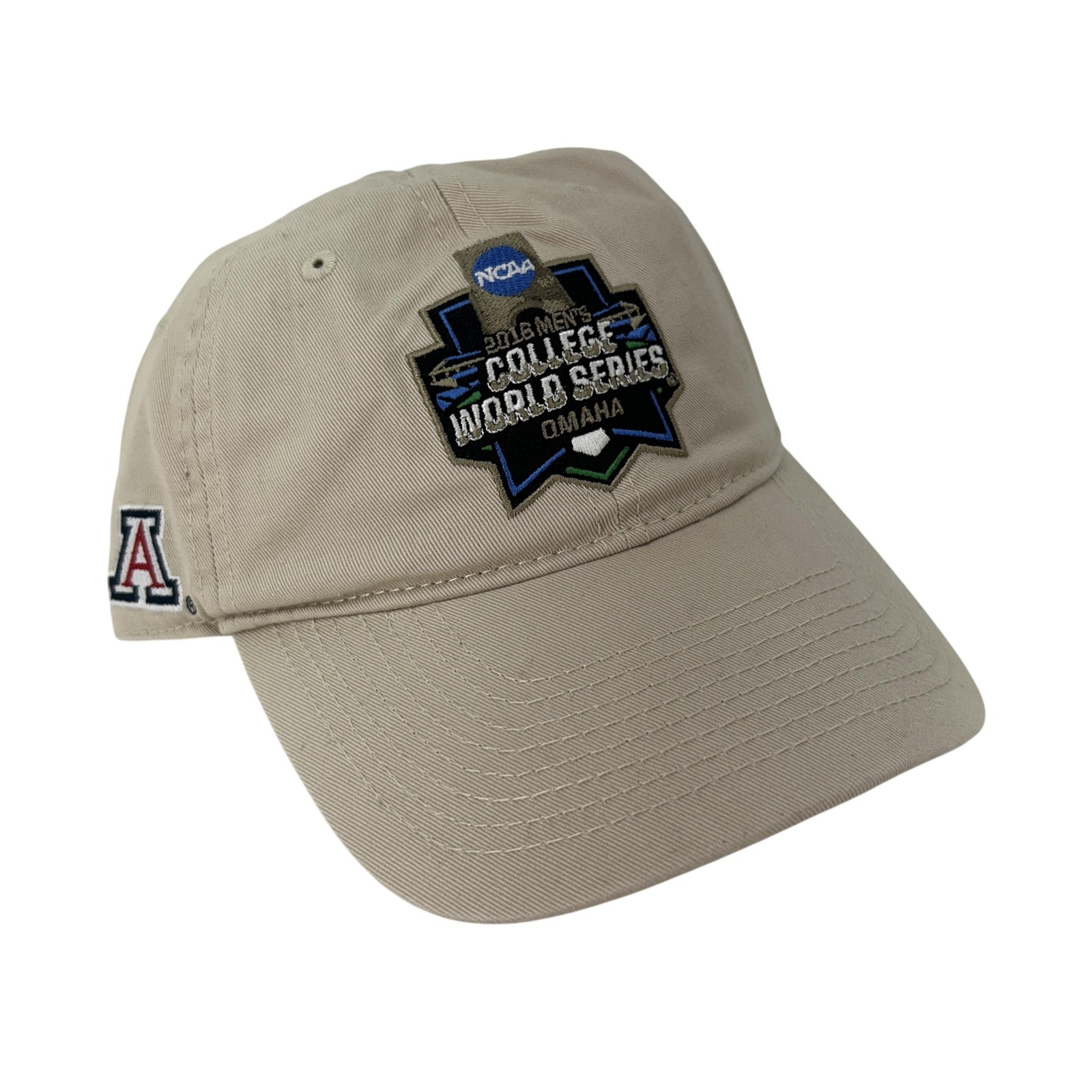 NCAA College World Series Hat 2016 Men’s Omaha, NE Adjustable Strapback Cap