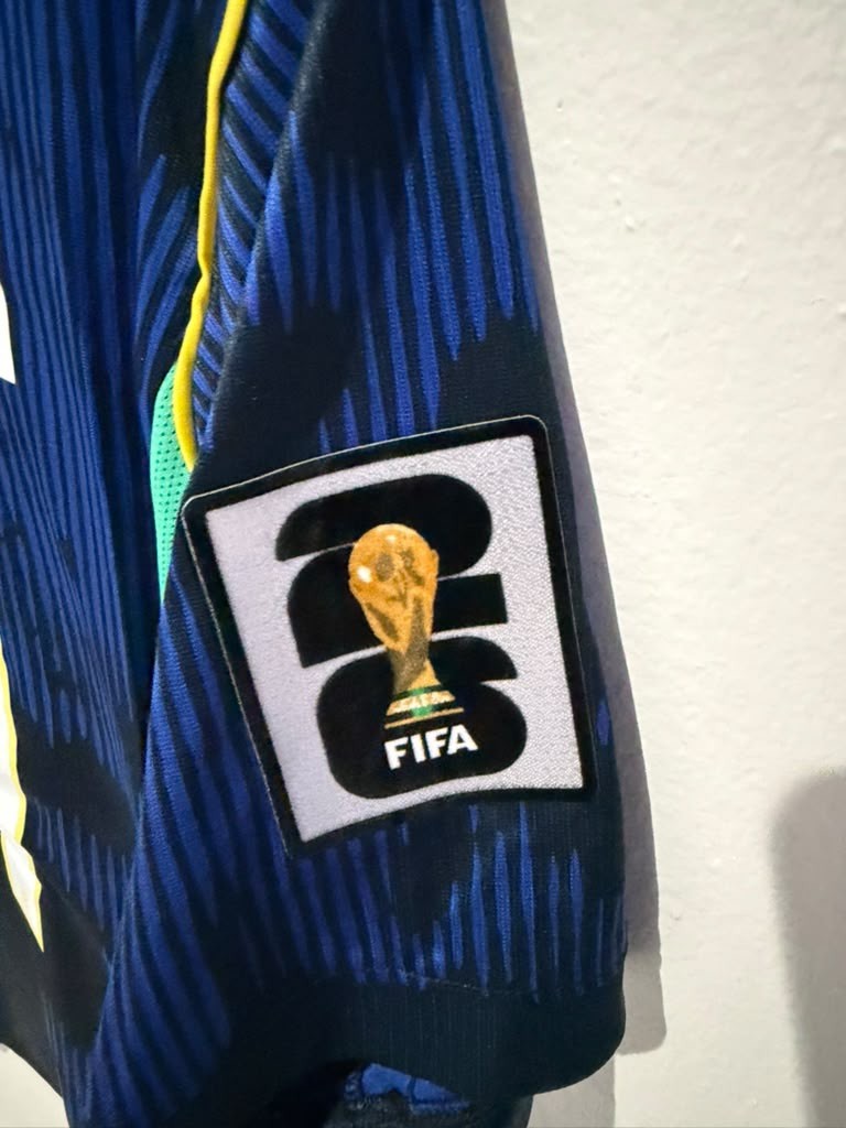 2026 NEW Brazil Away Jersey World Cup Home Dark Blue Shirt Size M