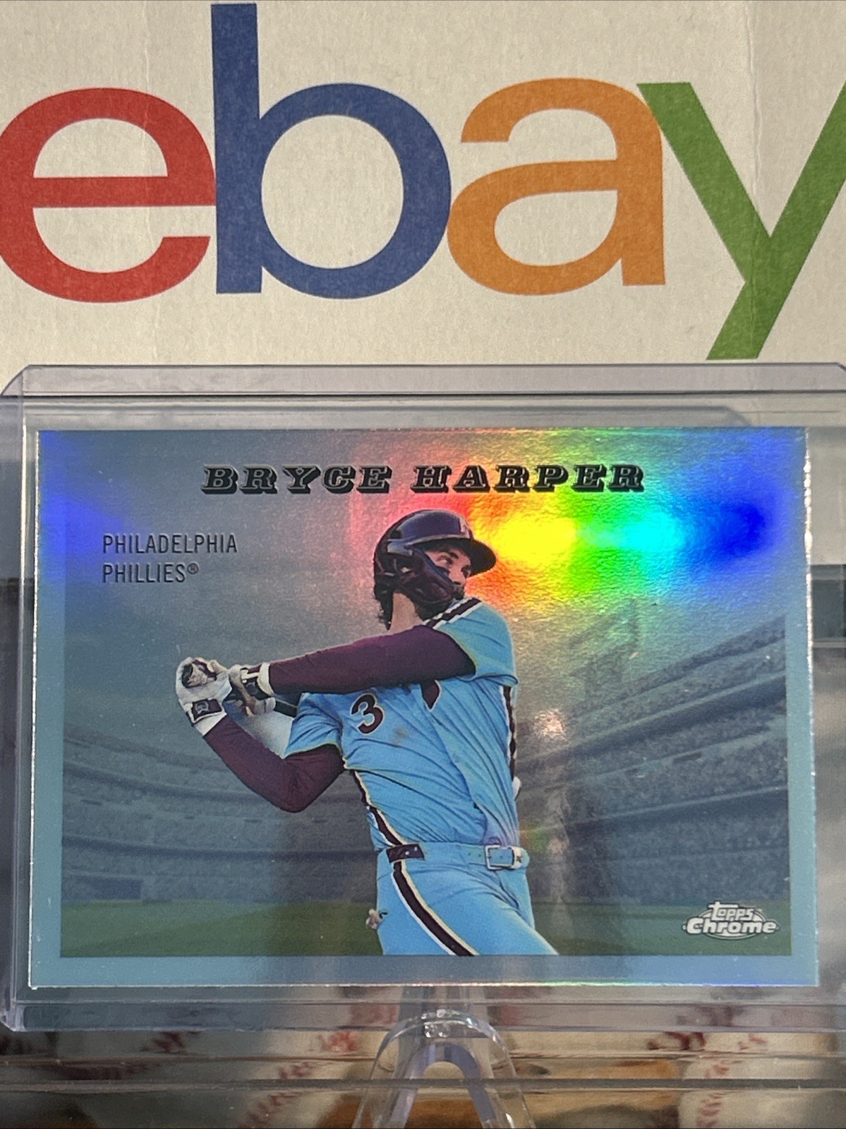 2025 Topps Chrome Platinum Refractor #55RS-20 Bryce Harper Philadelphia Phillies