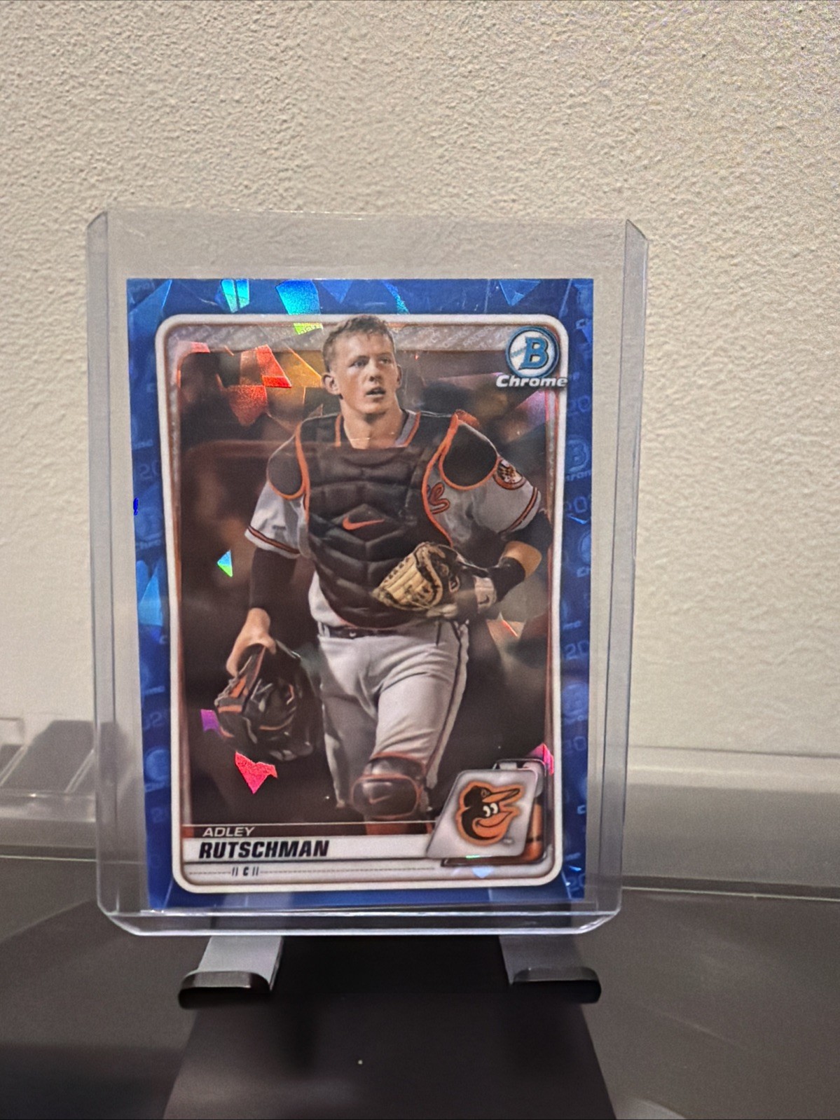 2020 Bowman Chrome Draft Sapphire Edition – Adley Rutschman #BD-154 (RC)