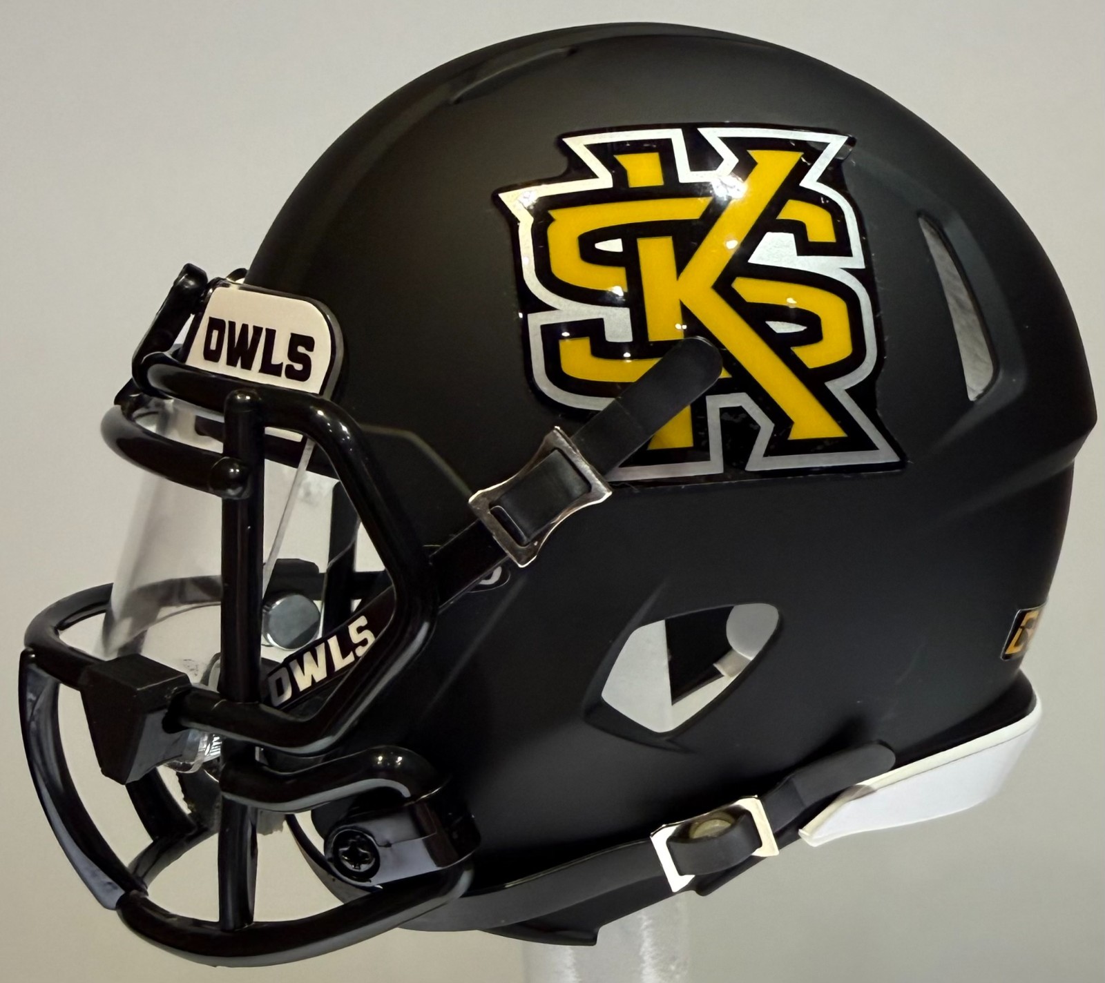 Kennesaw State Owls Custom Mini Riddell Football Helmet – Any Player #