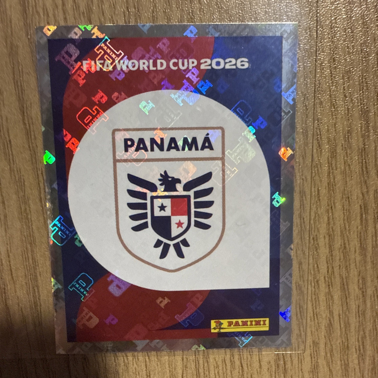 Panini FIFA WC 2026 Stickers-Exclusive Gold Crumple-PAN Panama- Pick Yours