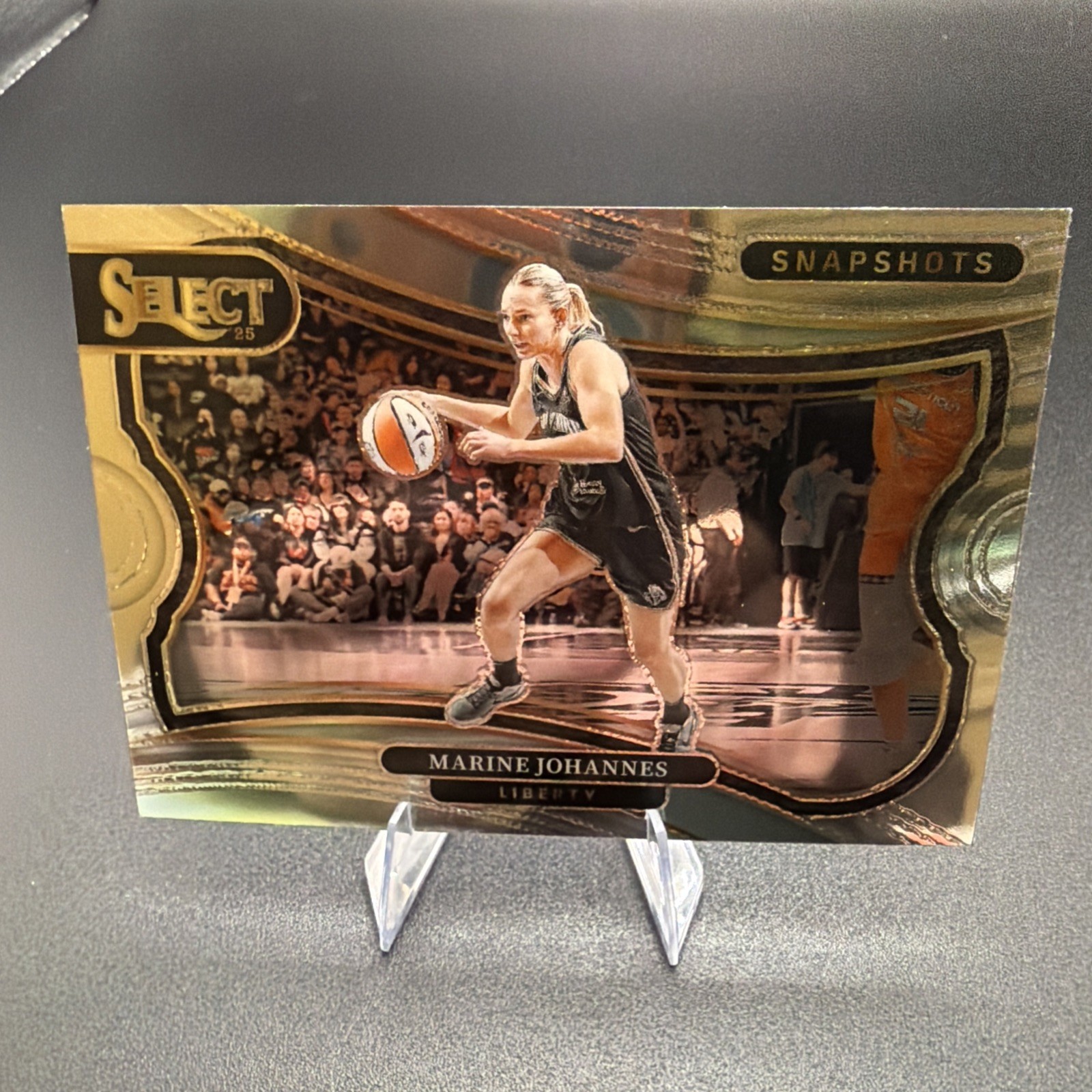 2025 Panini Select WNBA – Snapshots Marine Johannes #22 Silver Prizm