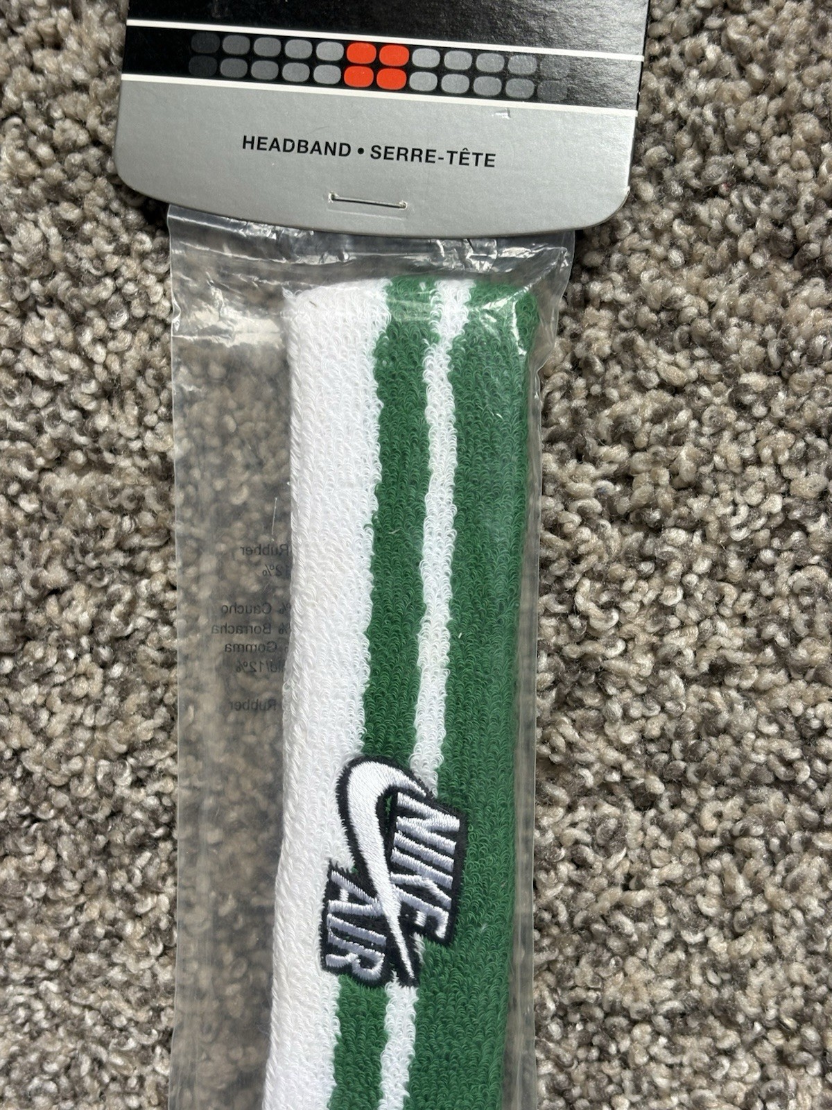 NIKE RARE 2003 LEBRON JAMES ROOKIE YEAR FIRST NIKE SVSM HEADBAND