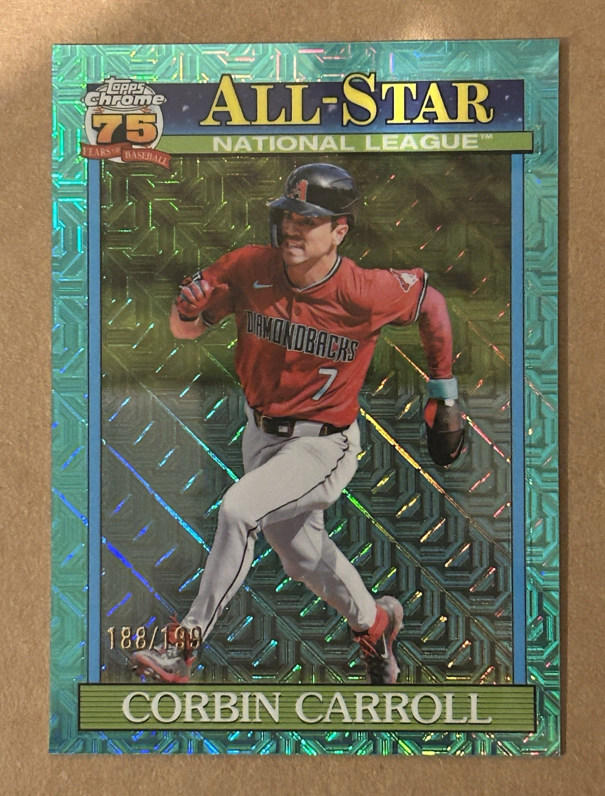 Topps 2025 Series 2 1991 Chrome Silver Pack AS 91ASC-8 Silver Pack Mojo /199