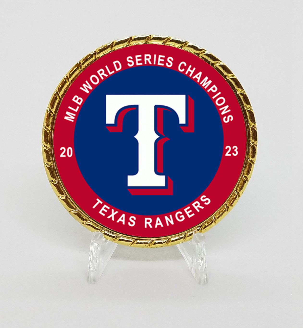 Tribute Coin Texas Rangers 2023 MLB World Series Champions Championship