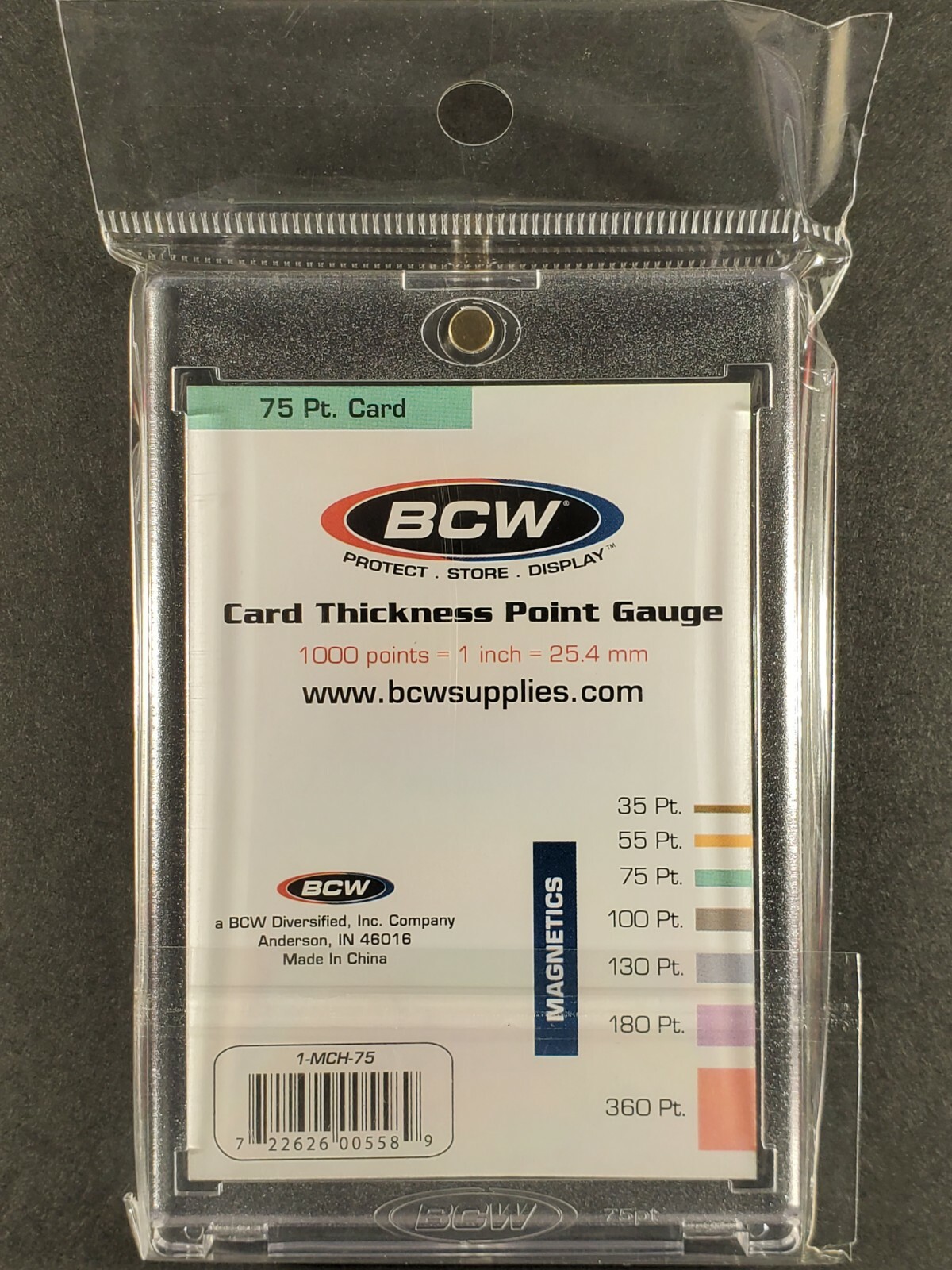 You Pick! BCW Magnetic Card Holder One Touch 35 55 75 100 130 180 360 Point pt