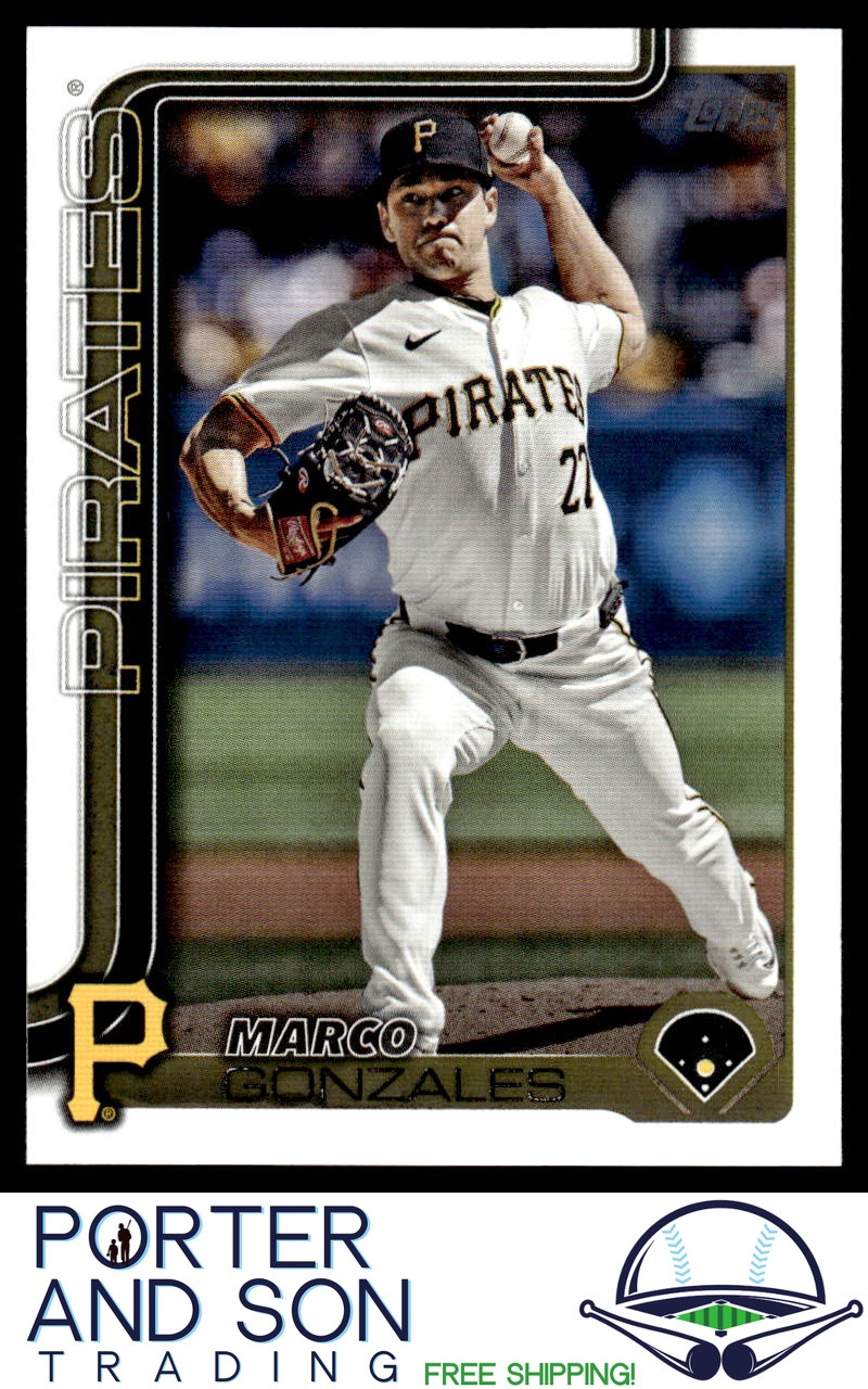 Marco Gonzales 2025 Topps Series 1 #113 Pittsburgh Pirates Baseball Card