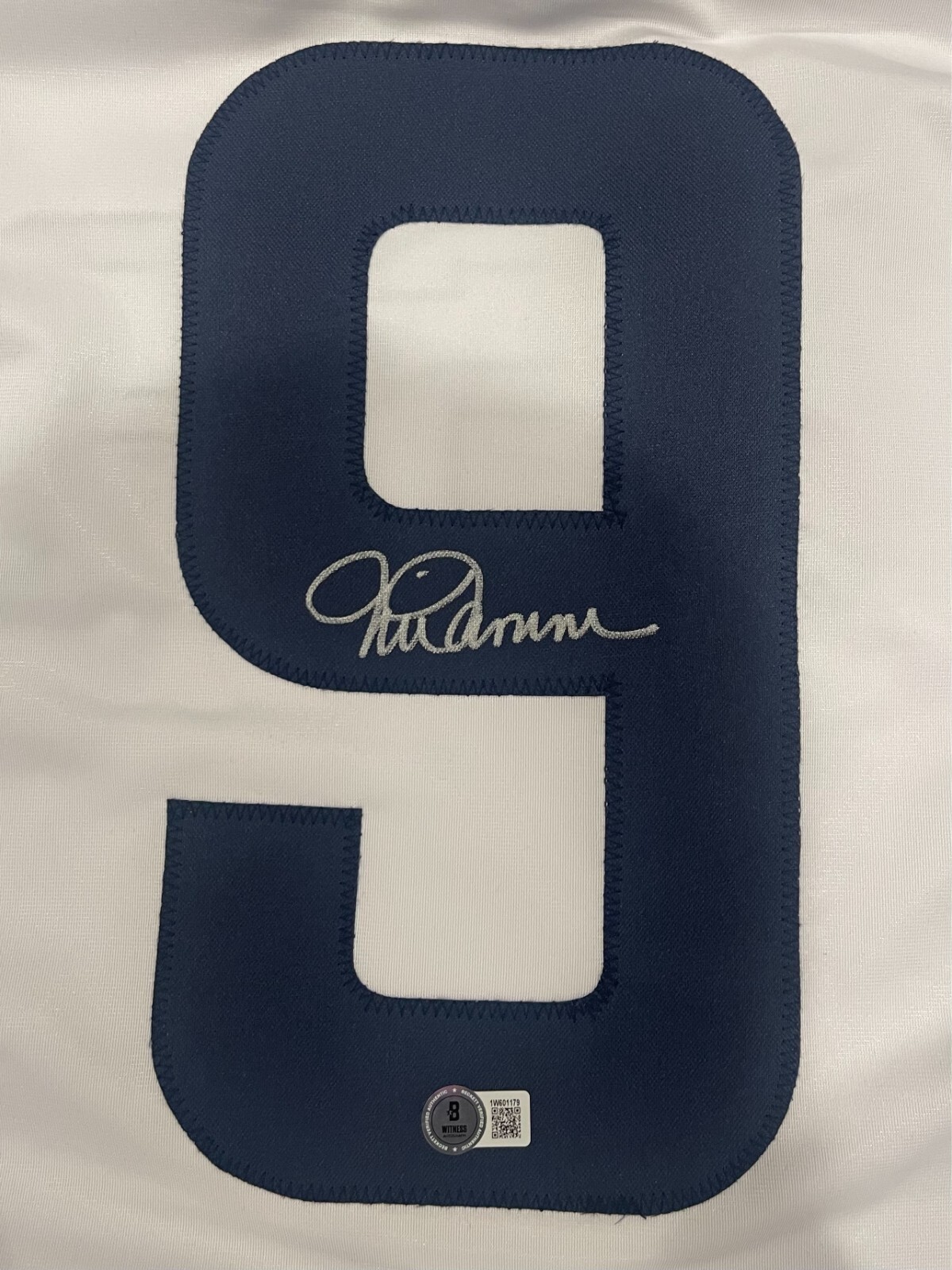 Mia Hamm Signed Auto United States Custom Jersey Beckett Witness BAS COA
