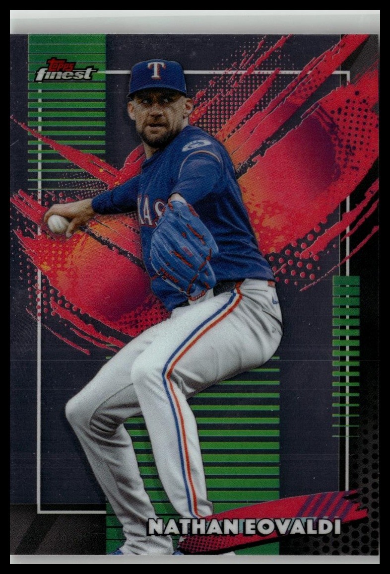 2026 Topps Finest Nathan Eovaldi 203 Texas Rangers Uncommon