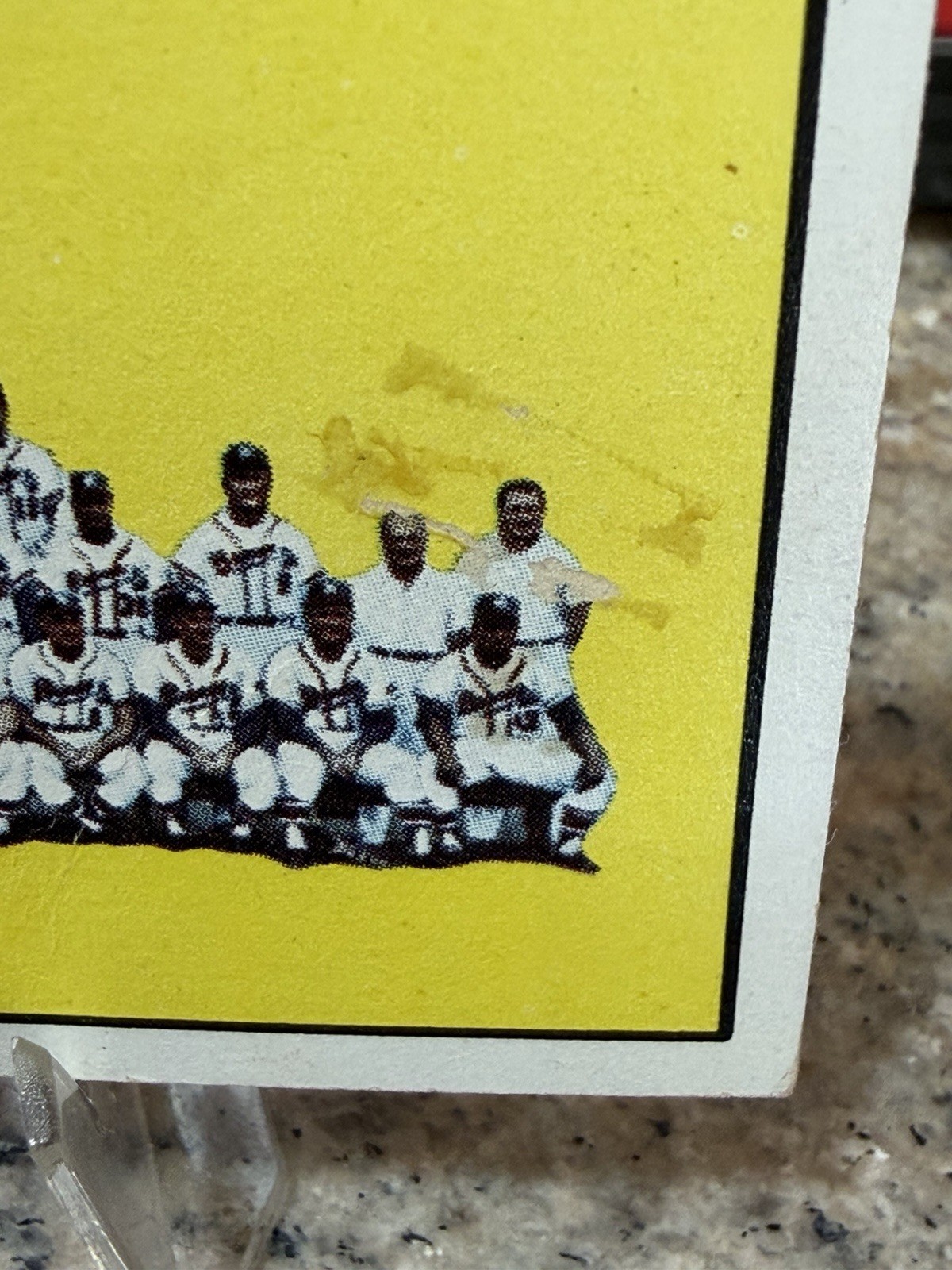 1964 Topps Set Break Milwaukee Braves Team #132 – Hank Aaron/W. Spahn Low Grade