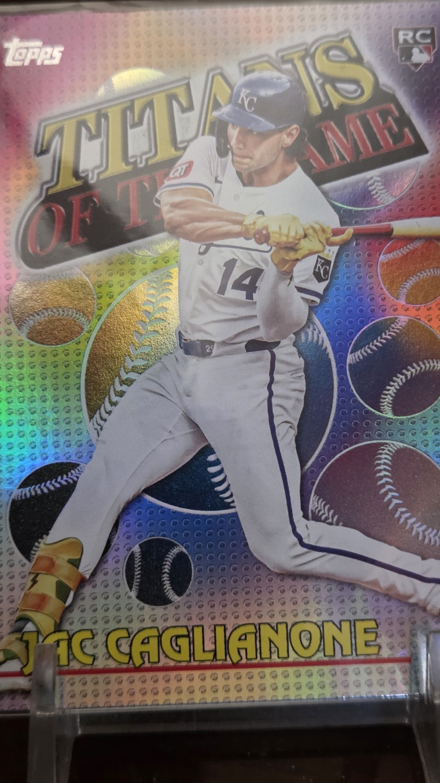 2026 Topps Series 1 – Titans of the Game Jac Caglianone #TOG-12 (RC)