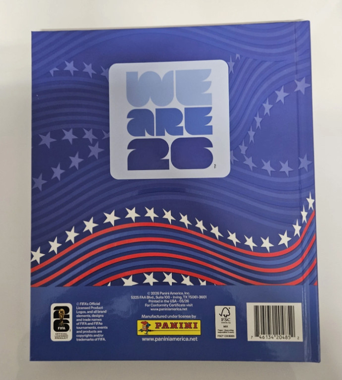 NEW FIFA World Cup 2026 Panini Special Edition USA Blue Cover Album1 of 2026