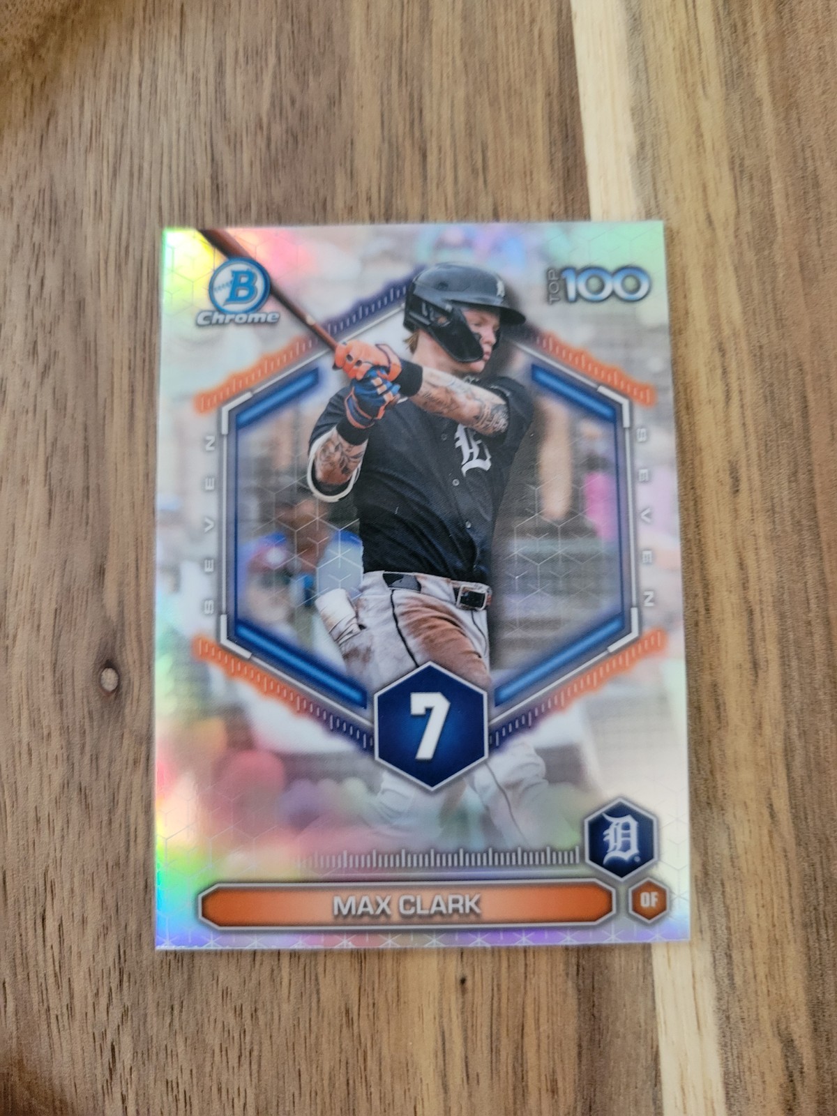 Max Clark Detroit Tigers 3-Card Lot Topps Bowman Chrome & Sterling BCP-2 BST-5