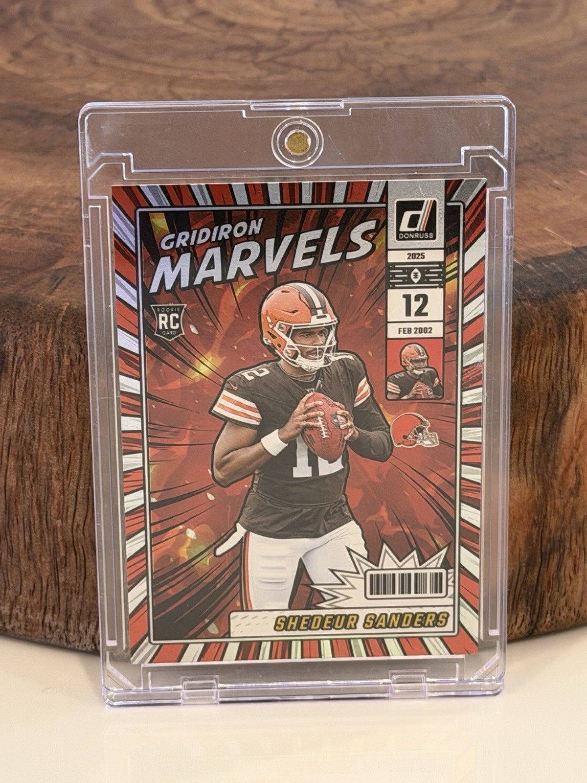 2025 Panini Donruss – Gridiron Marvels Shedeur Sanders #GM-SSS (RC)