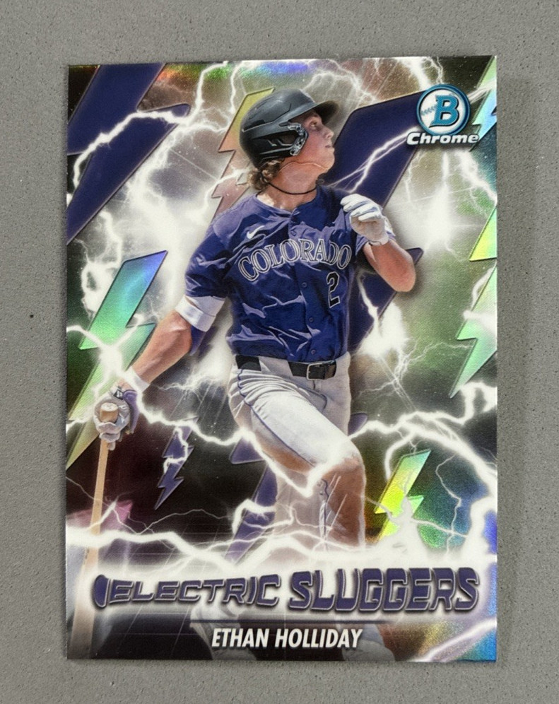 2026 Bowman Chrome Ethan Holliday Electric Sluggers #ES-13