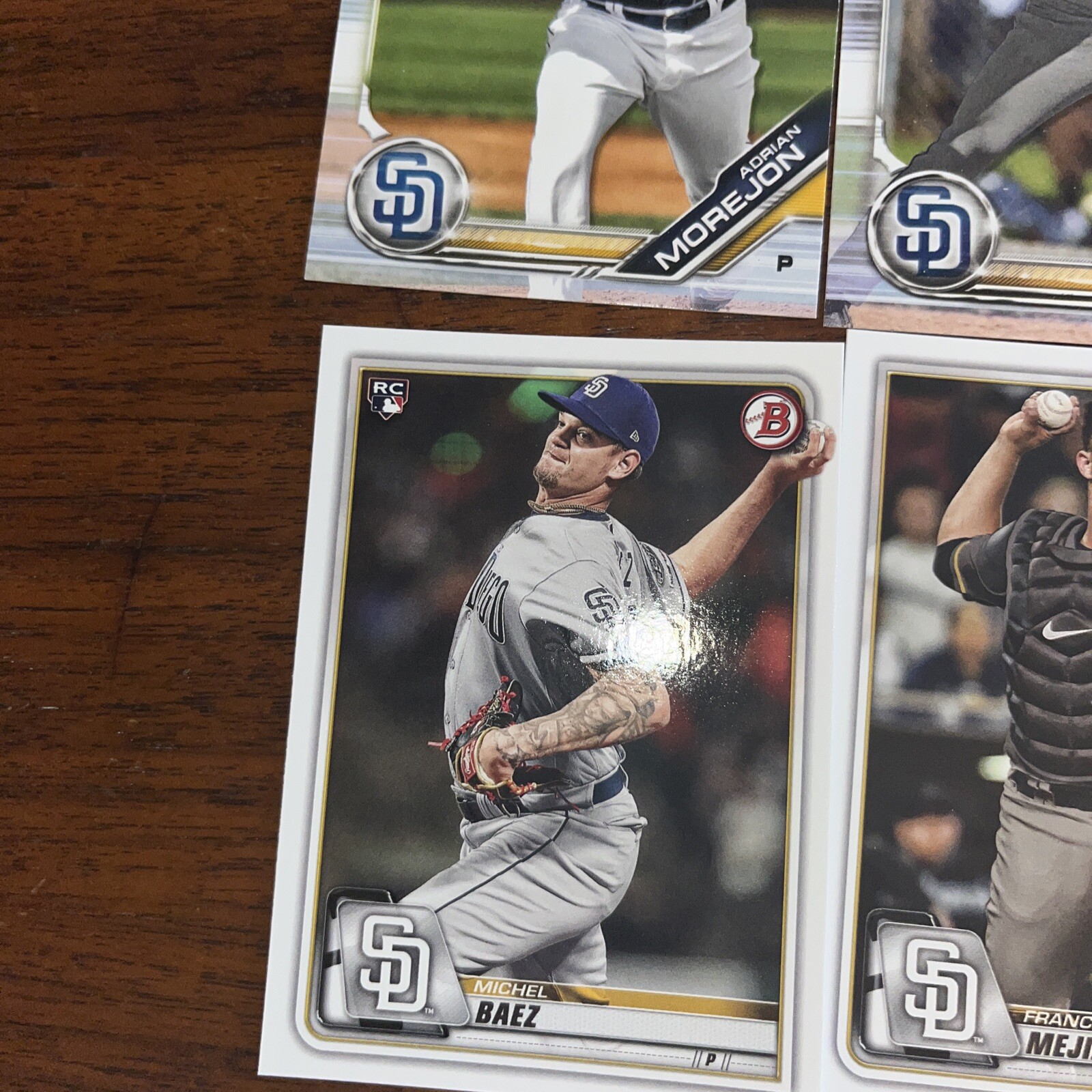 San Diego Padres Cards Includes Tatis, Mochado, Abrams, Hassell Option #1
