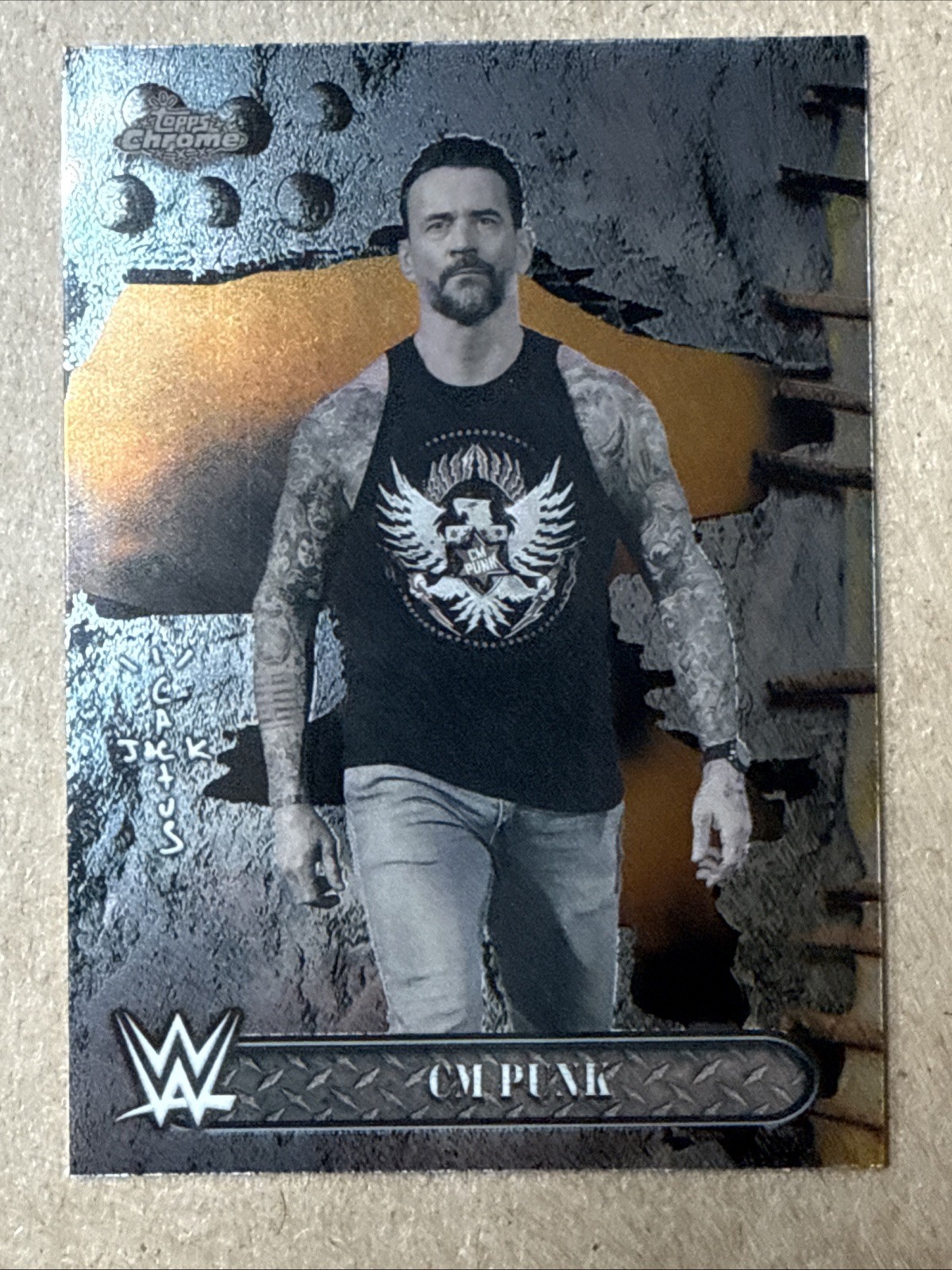 2025 Topps Chrome CACTUS JACK WWE Wrestling Cards #1-200 You Pick/Choose! READ*