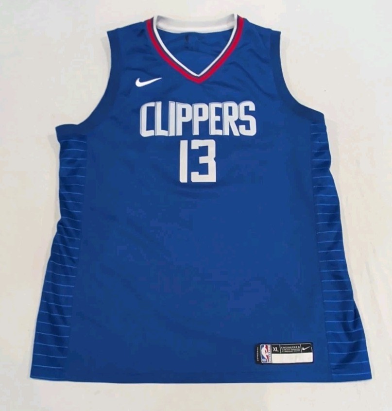 Nike Los Angeles Clippers Paul George #13 YOUTH Swingman Jersey Size XL (18-20)