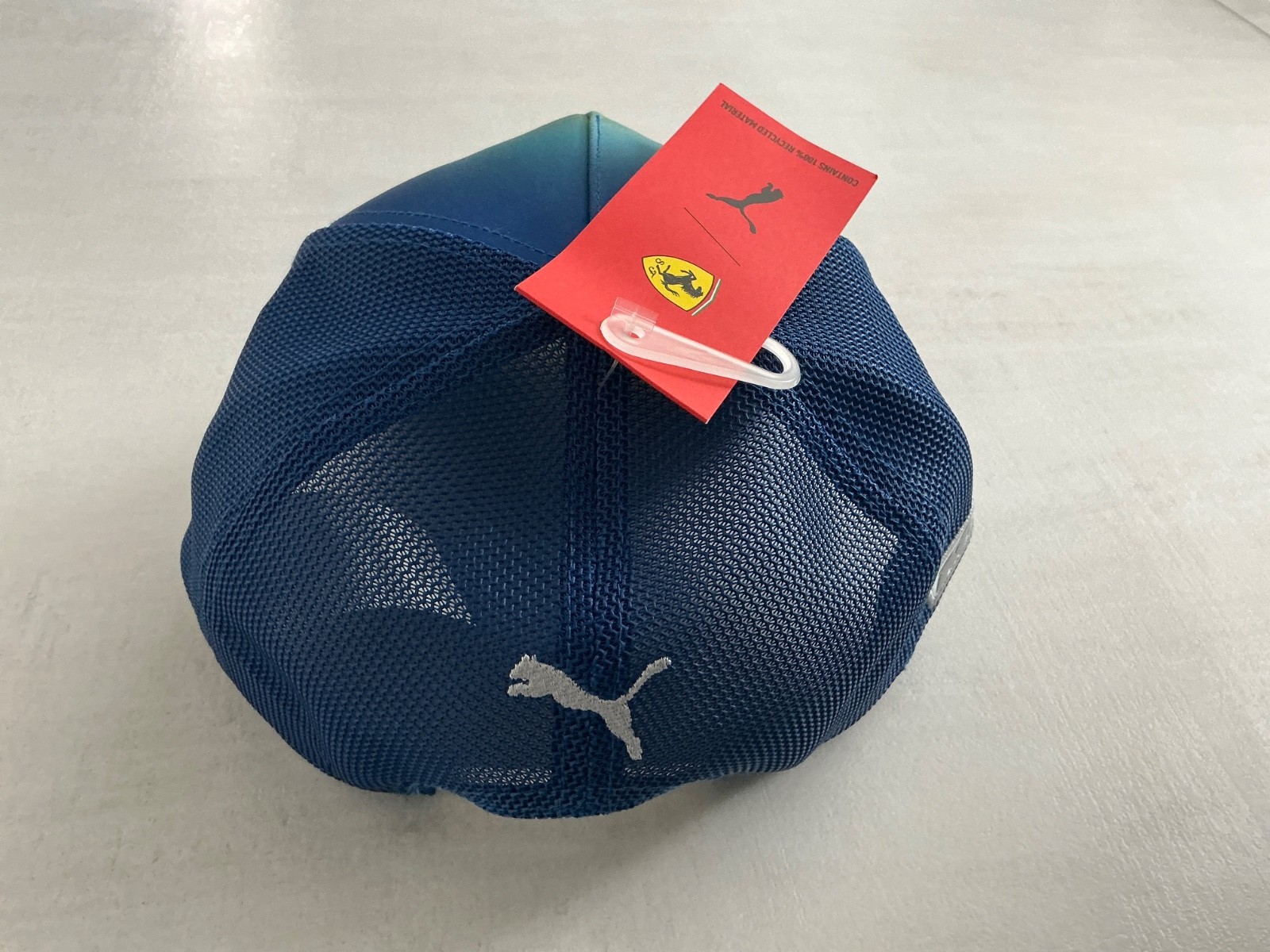 Brand new F1 Scuderia Ferrari Miami Trucker Hat Puma 2026 Cap Speed Yellow AOP