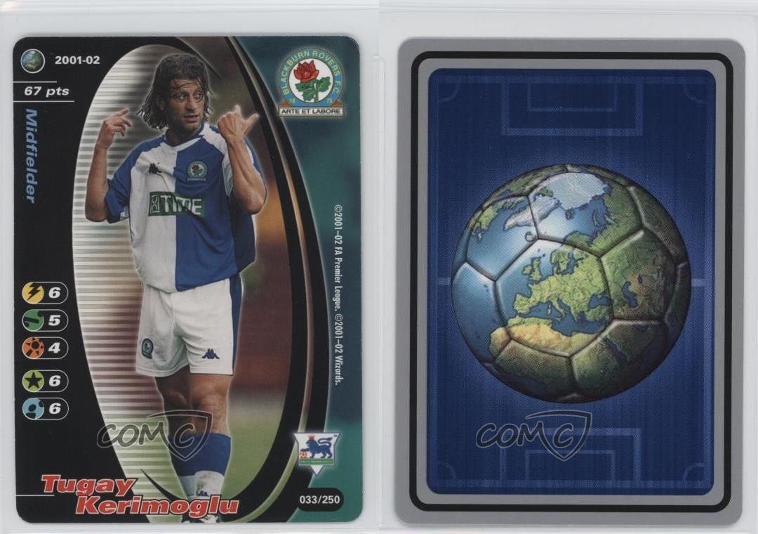 2001 Wizards of the Coast Football Champions Premier League Tugay Kerimoglu 0h1