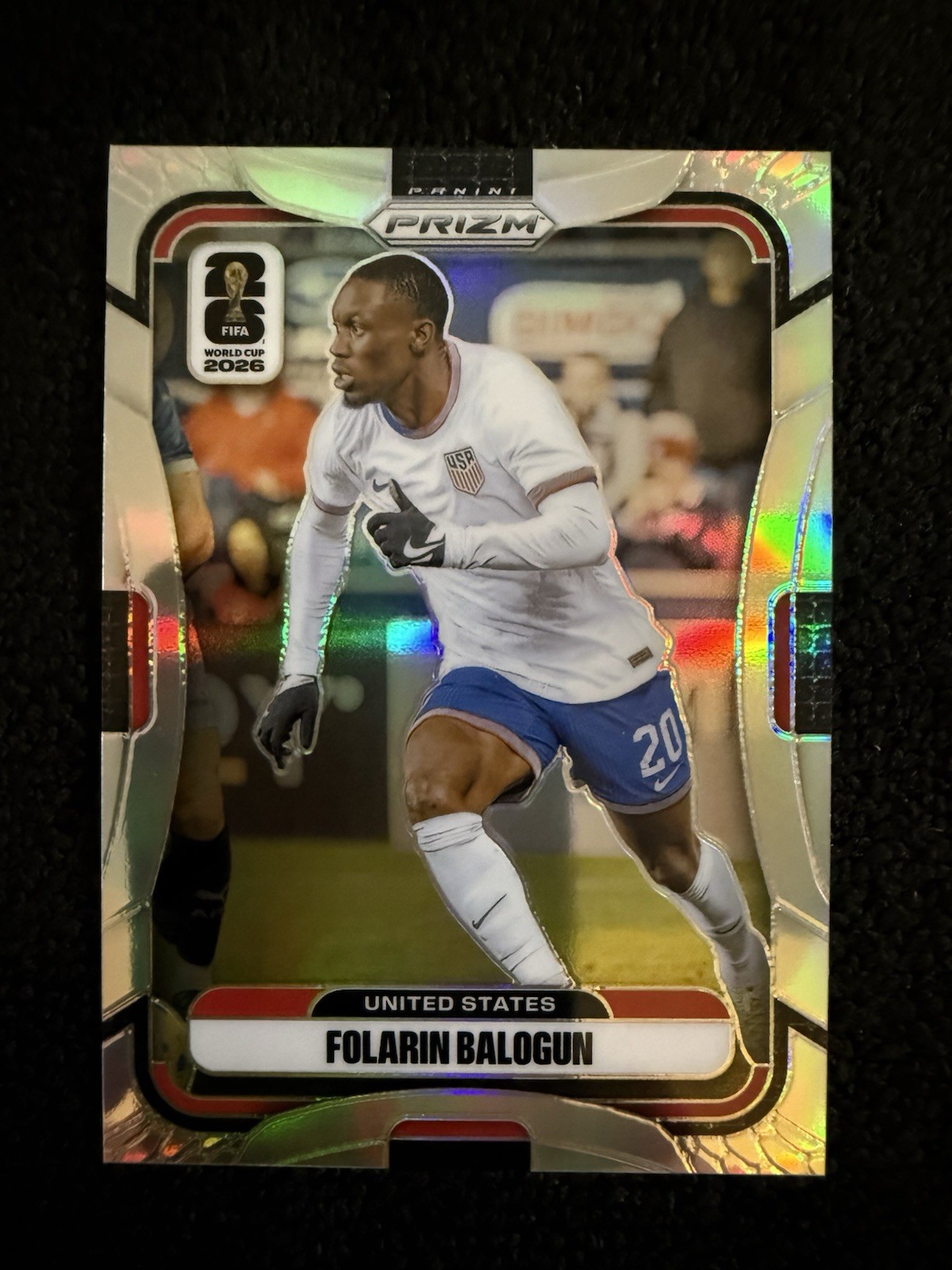 2026 FIFA World Cup – Folarin Balogun – Silver Prizm – USA – No.438