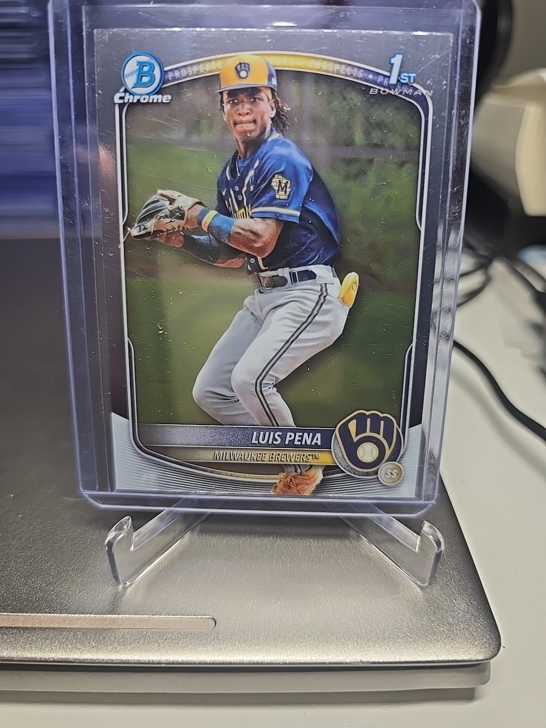 2025 Bowman – Chrome Prospects Luis Pena #BCP-38 (RC)