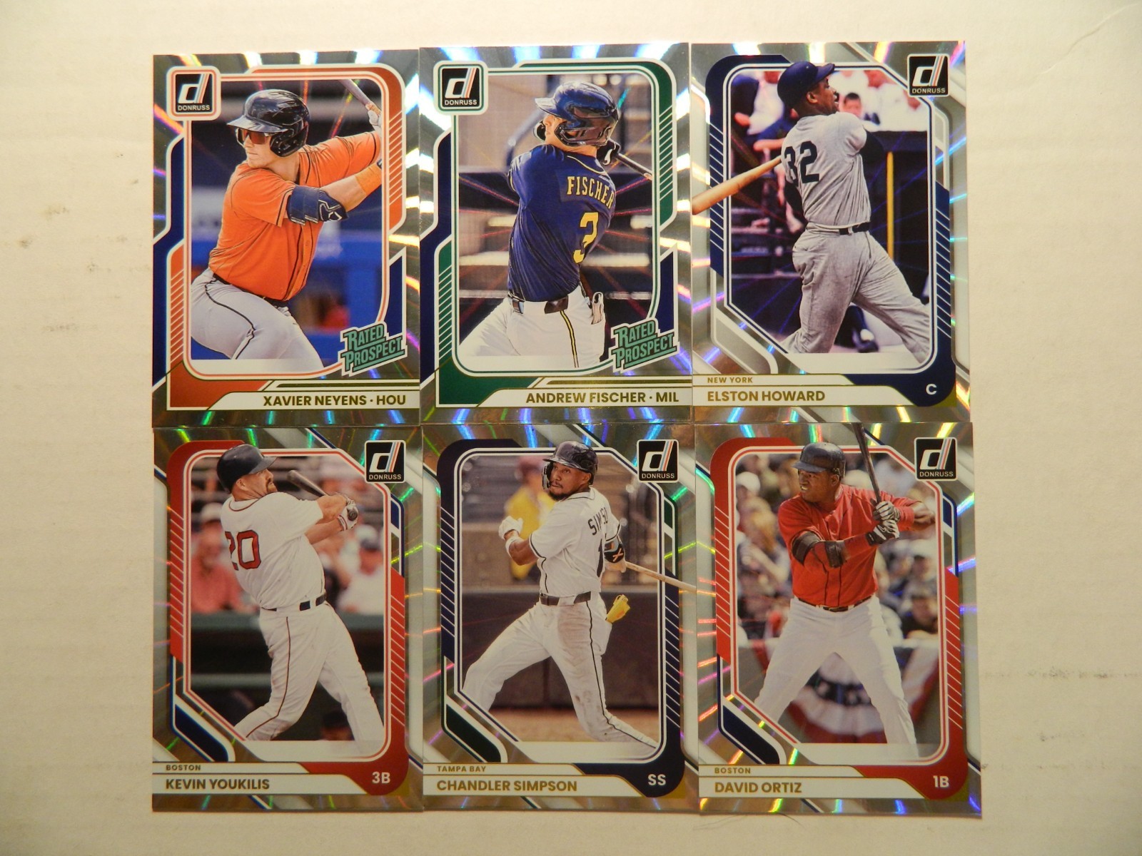 2026 Donruss Base & Silver Holo Laser & Color Parallels Cards U Pick Finish Set
