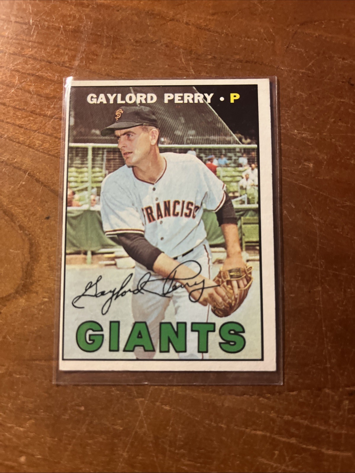 1967 TOPPS #320 Gaylord Perry San Francisco Giants