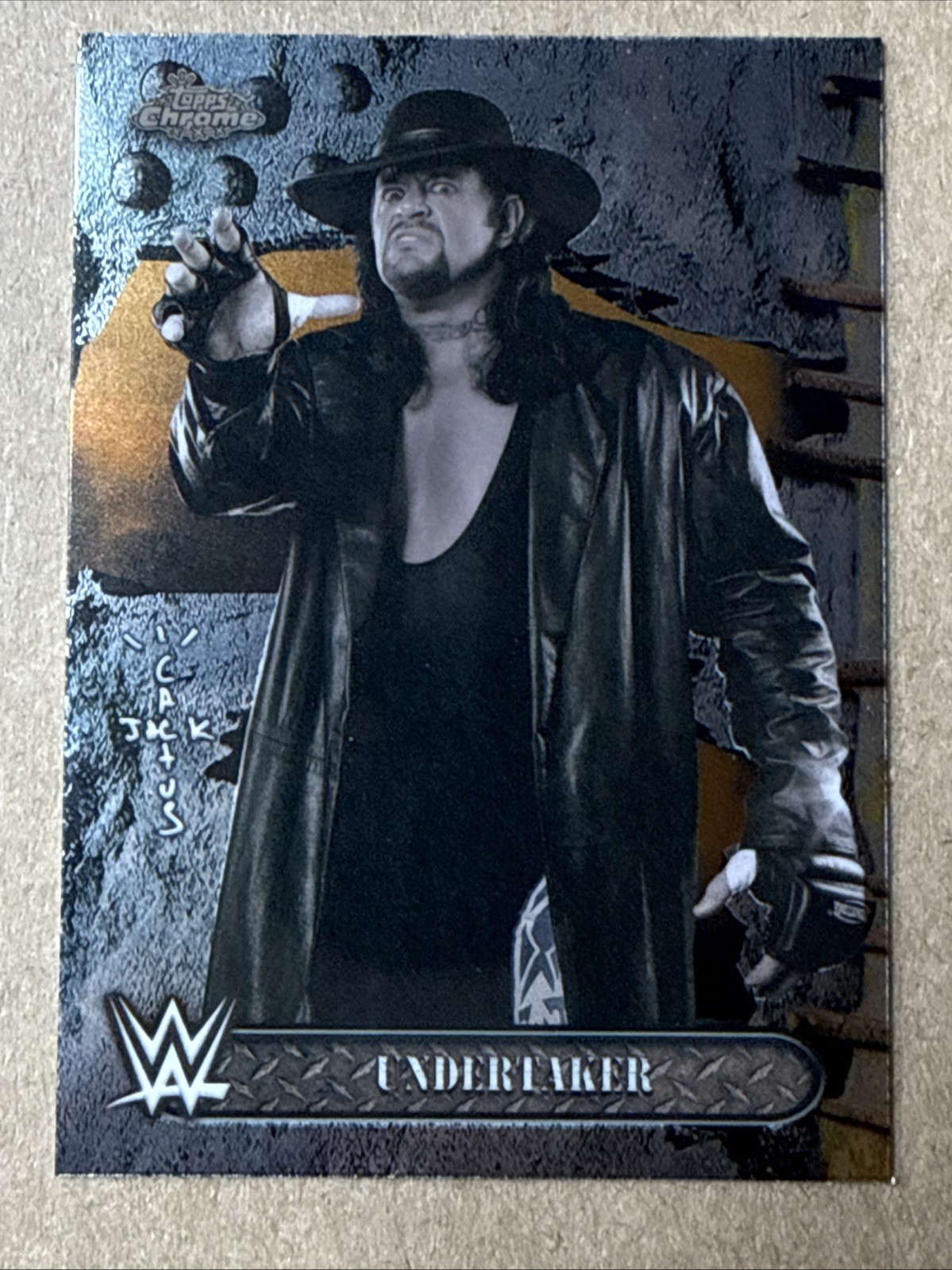 2025 Topps Chrome CACTUS JACK WWE Wrestling Cards #1-200 You Pick/Choose! READ*
