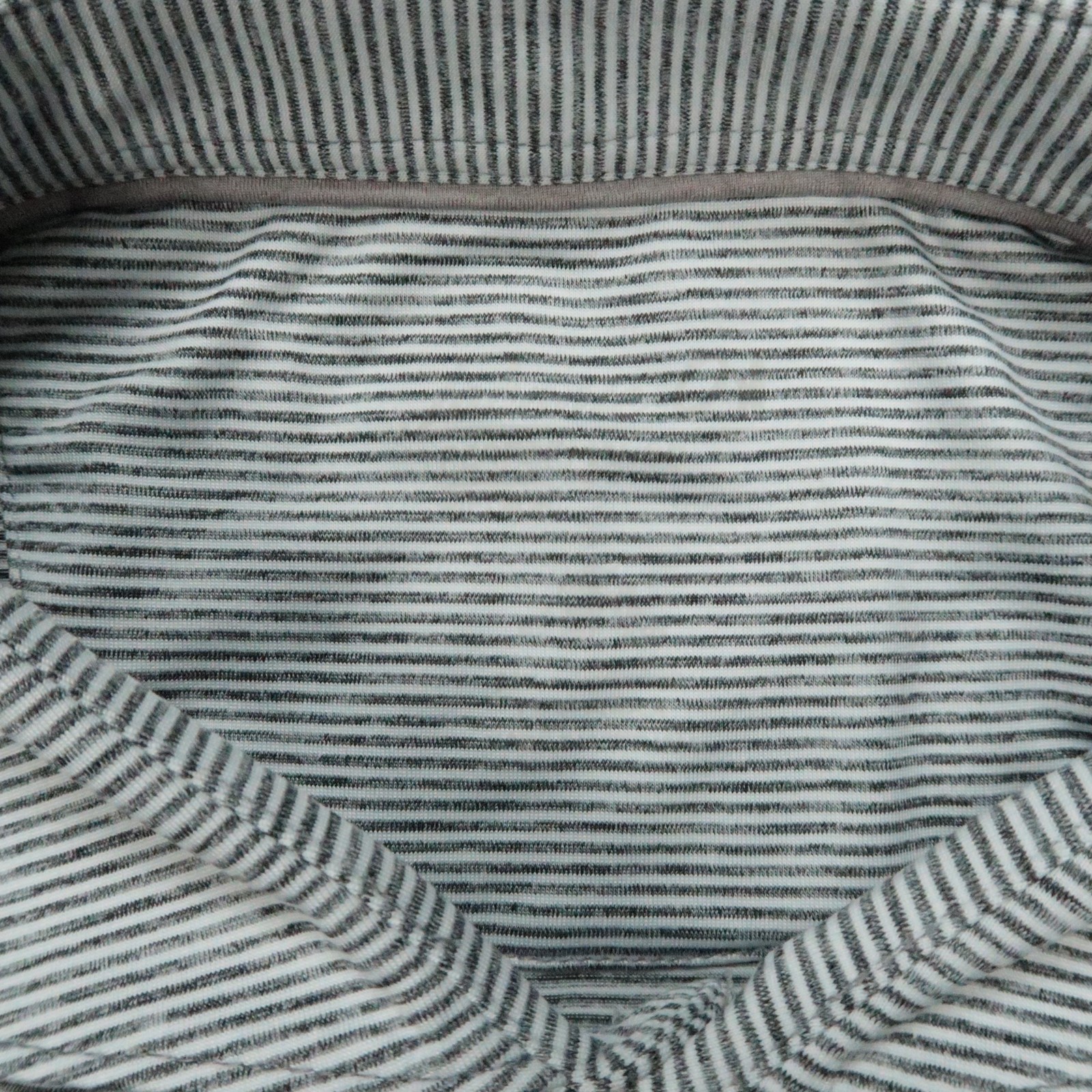 Arkansas Razorbacks Shirt Mens Medium Gray White Johnnie O Lyndonn Striped Polo
