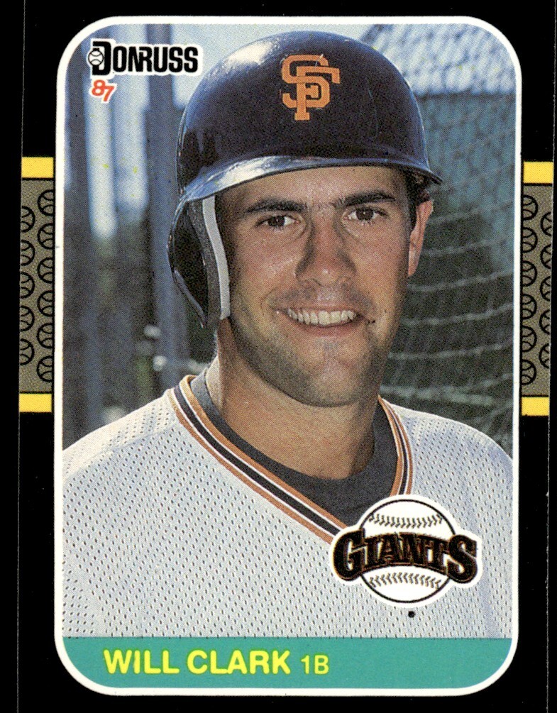 1987 Donruss Will Clark Rookie #66