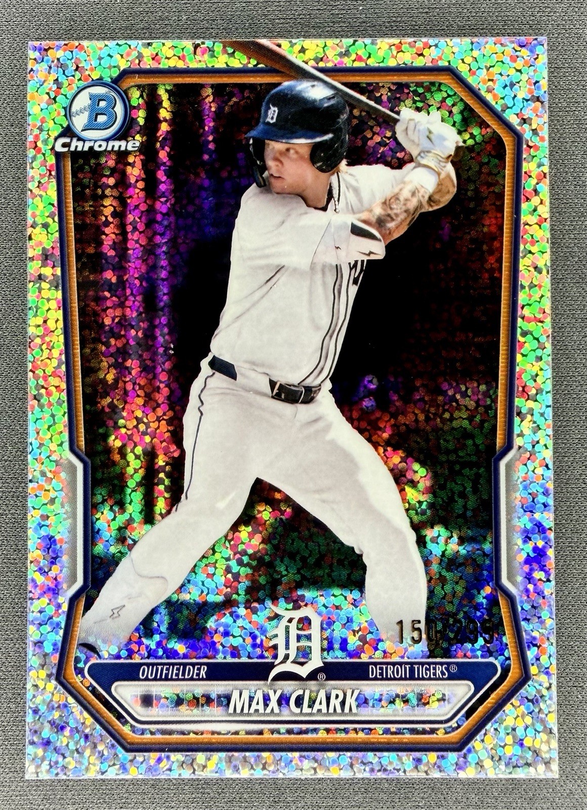 2026 Bowman #BCP-2 Max Clark SPECKLE REFRACTOR SP 150/299