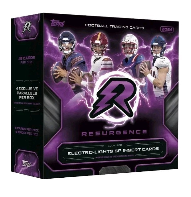 🪙2024 Topps Resurgence Football Factory Sealed Mega Box Ships now
