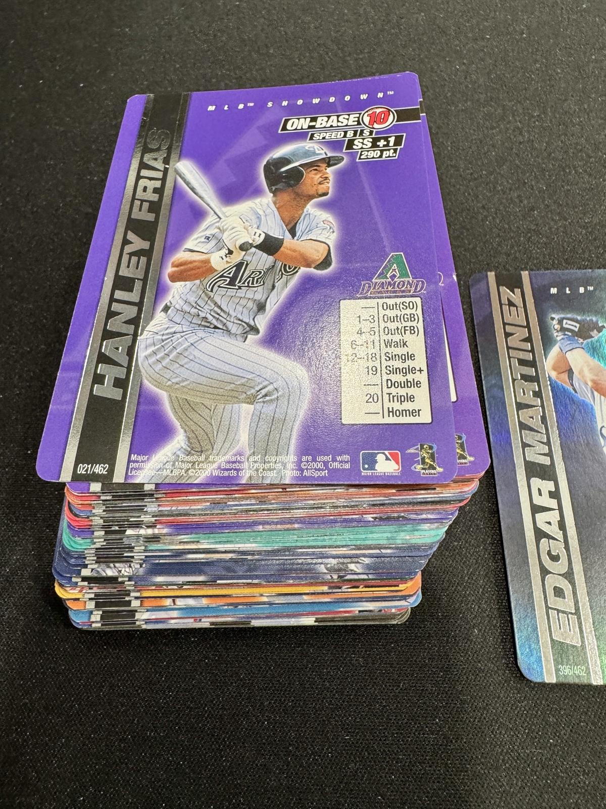 2000 MLB Showdown Unlimited Baseball Cards 1-462 FOILS – Complete Your Set