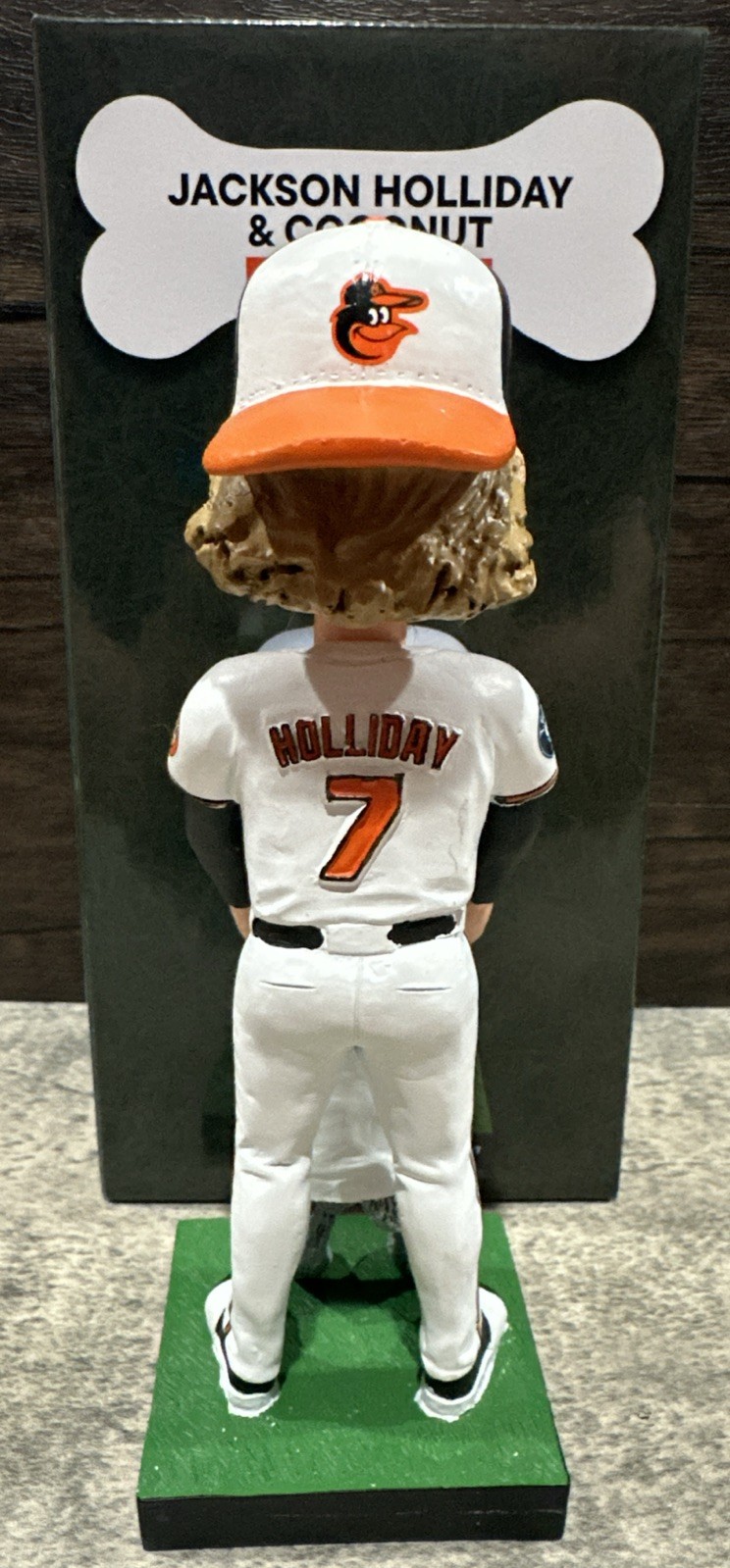 2026 Orioles Jackson Holliday & Coconut SGA Bobblehead NIB MLB