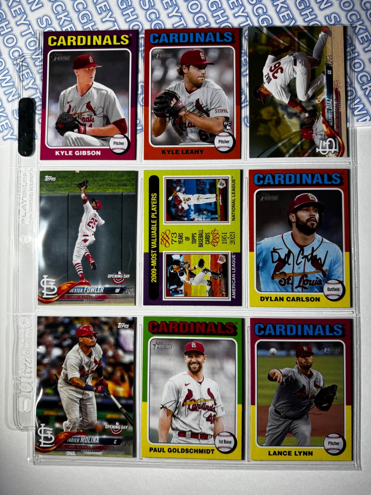 🔥 Topps Baseball – St. Louis Cardinals – 9 card lot / Look at my store 4 more!