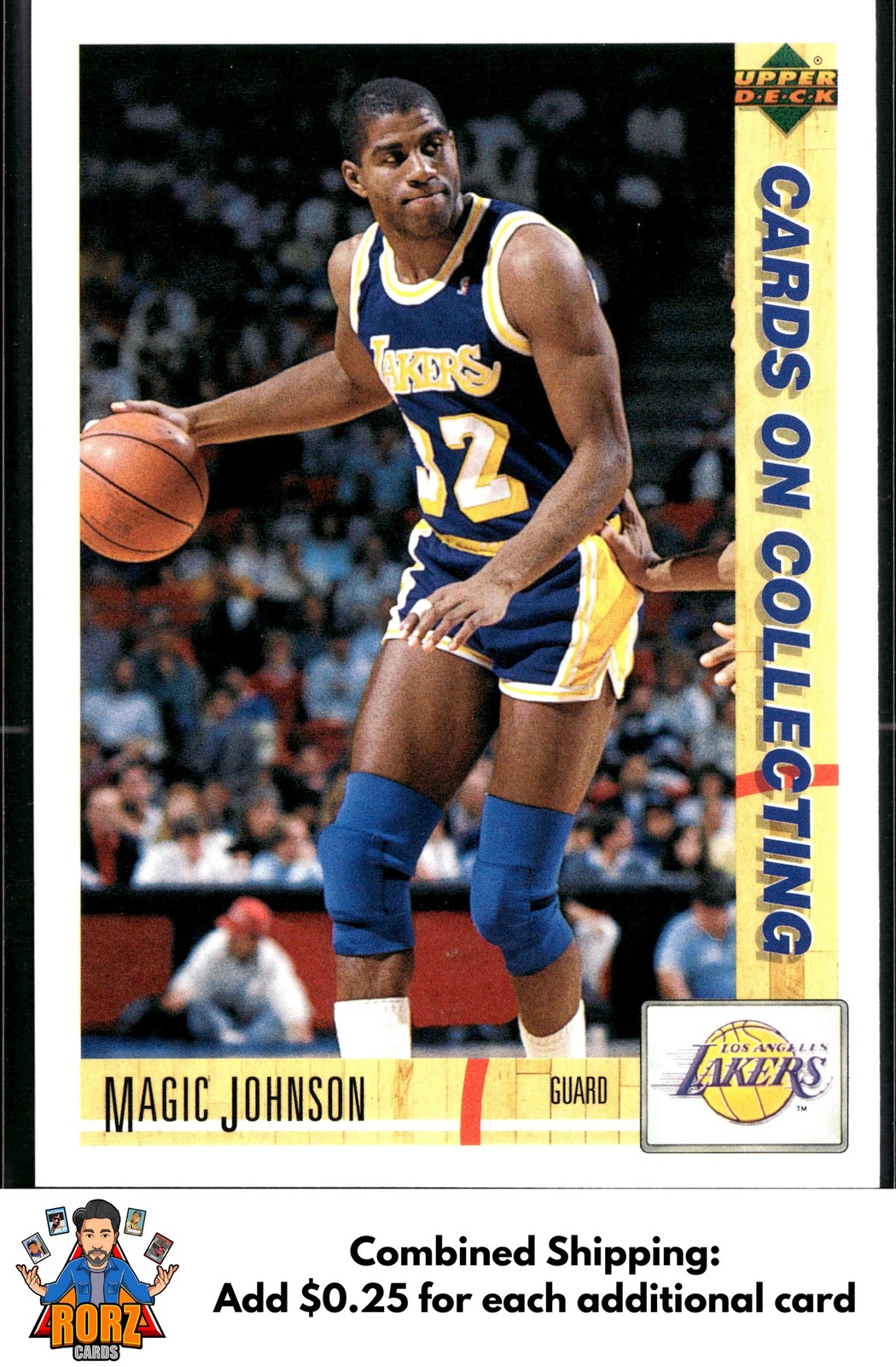 1991-92 Upper Deck Italian #180 Magic Johnson Los Angeles Lakers