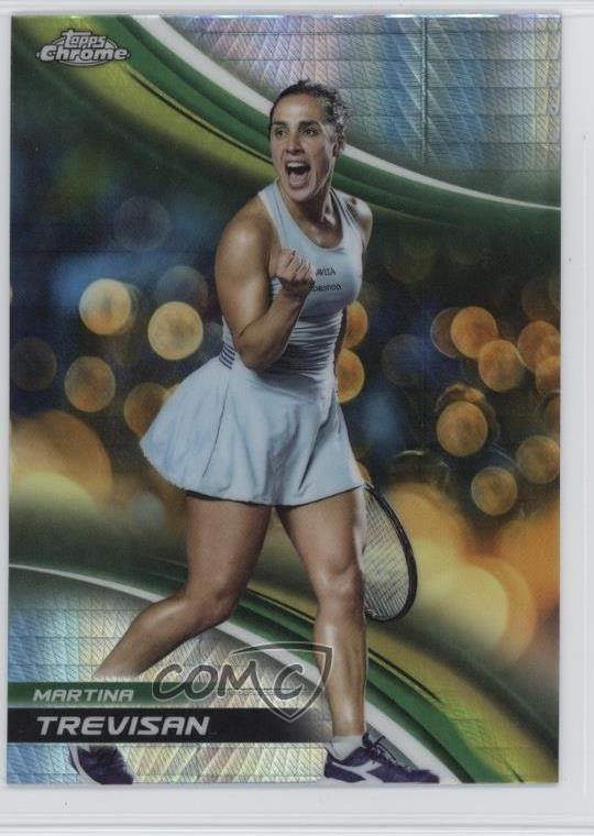 2025 Topps Chrome Prism Refractor Martina Trevisan #151 1r25