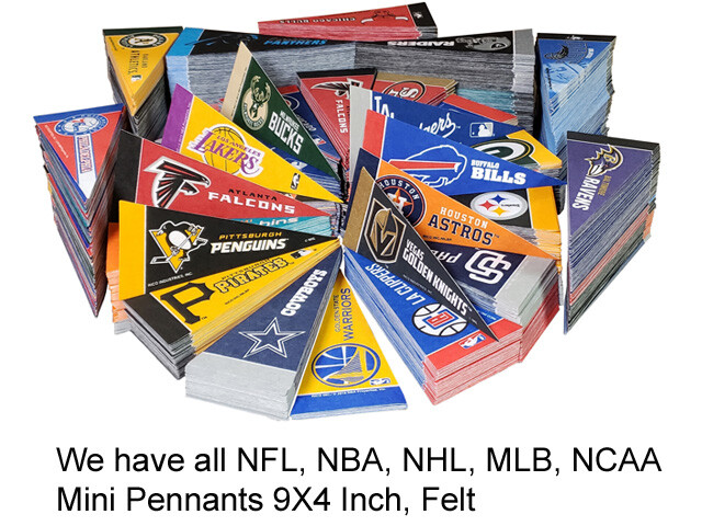 Indianapolis Colts NFL Retro Mini Pennant 9″x4″, New, felt, Made in USA