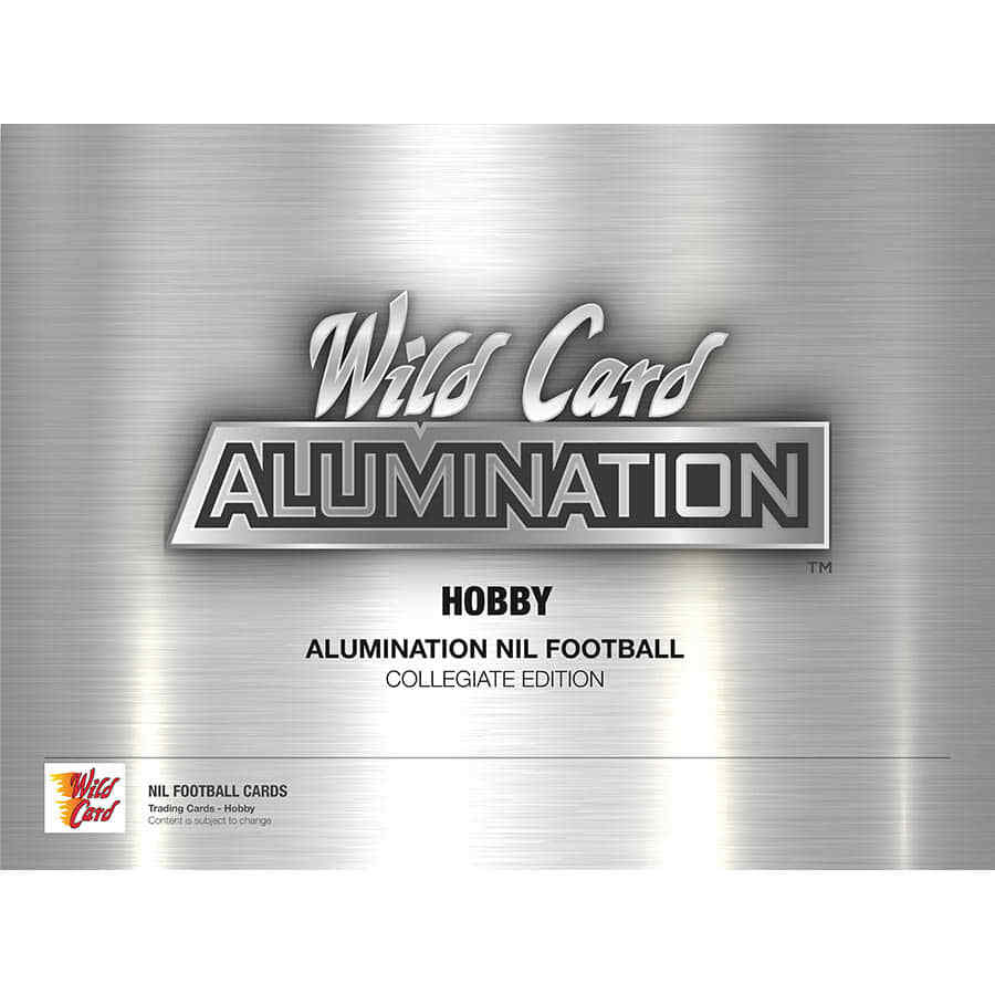 2021 Wild Card Alumination NIL Collegiate Football Hobby box sealed 21WCFNILC